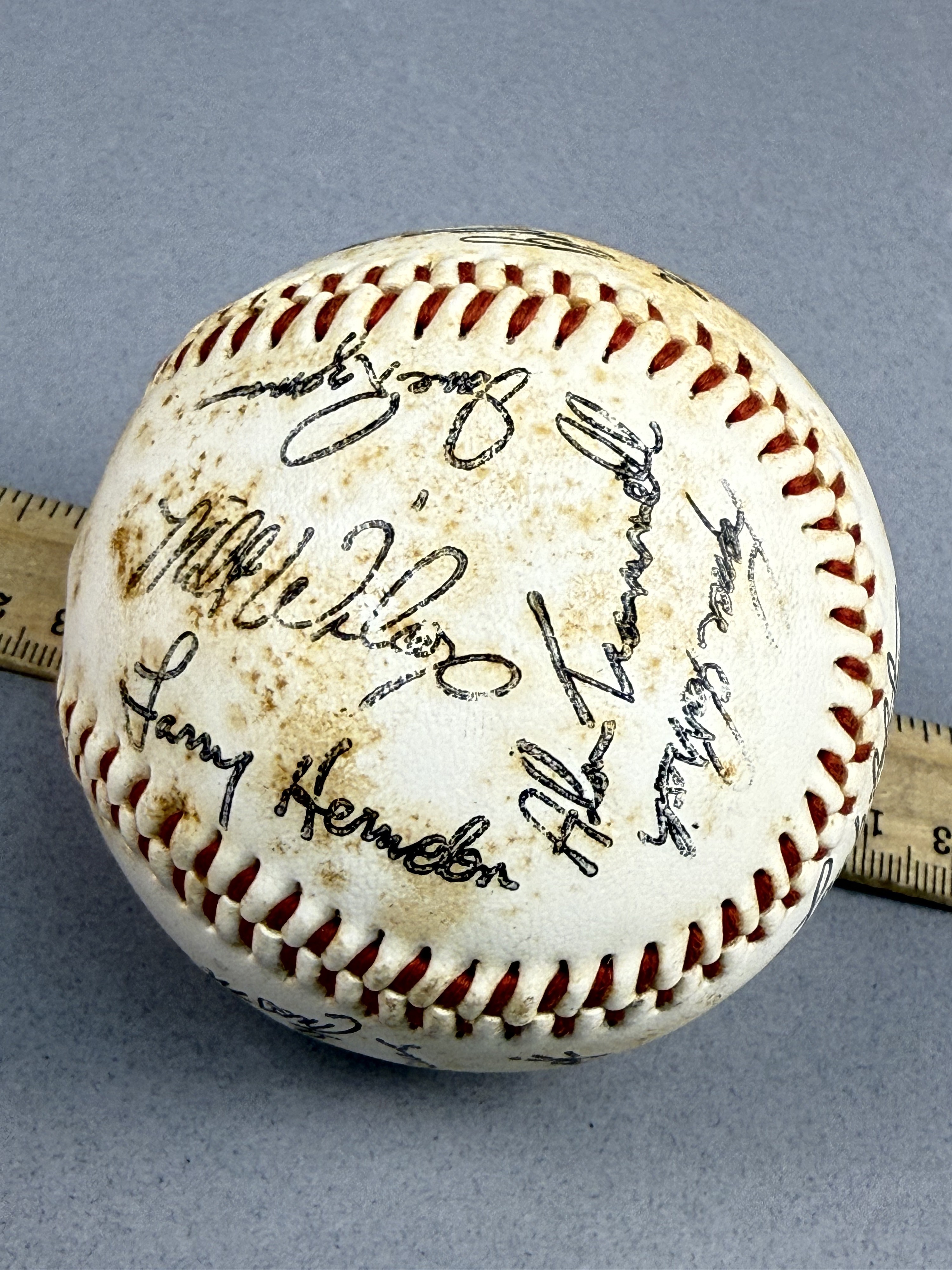 Detroit Tigers 1983 Multi-Signed Baseball