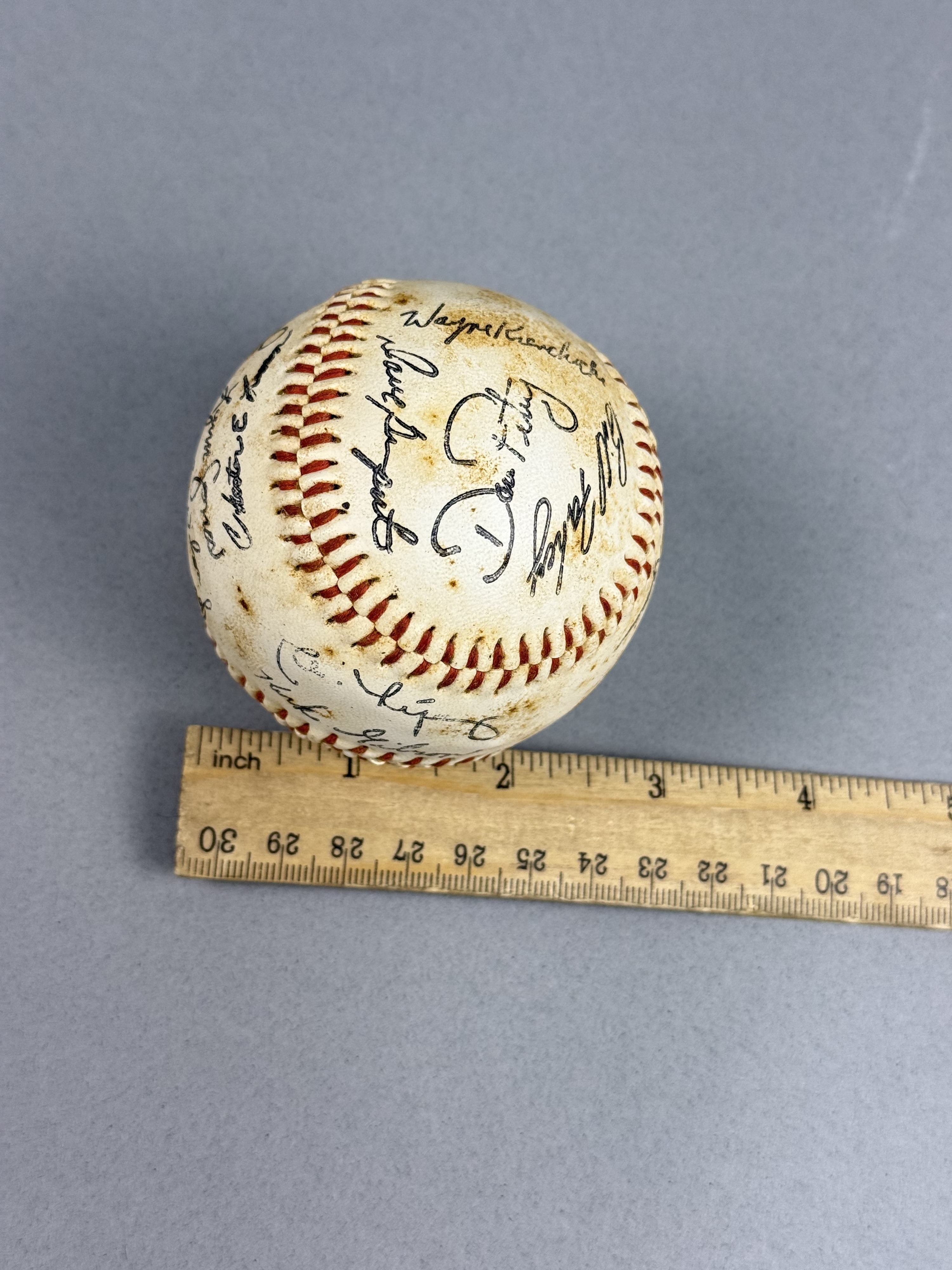 Detroit Tigers 1983 Multi-Signed Baseball