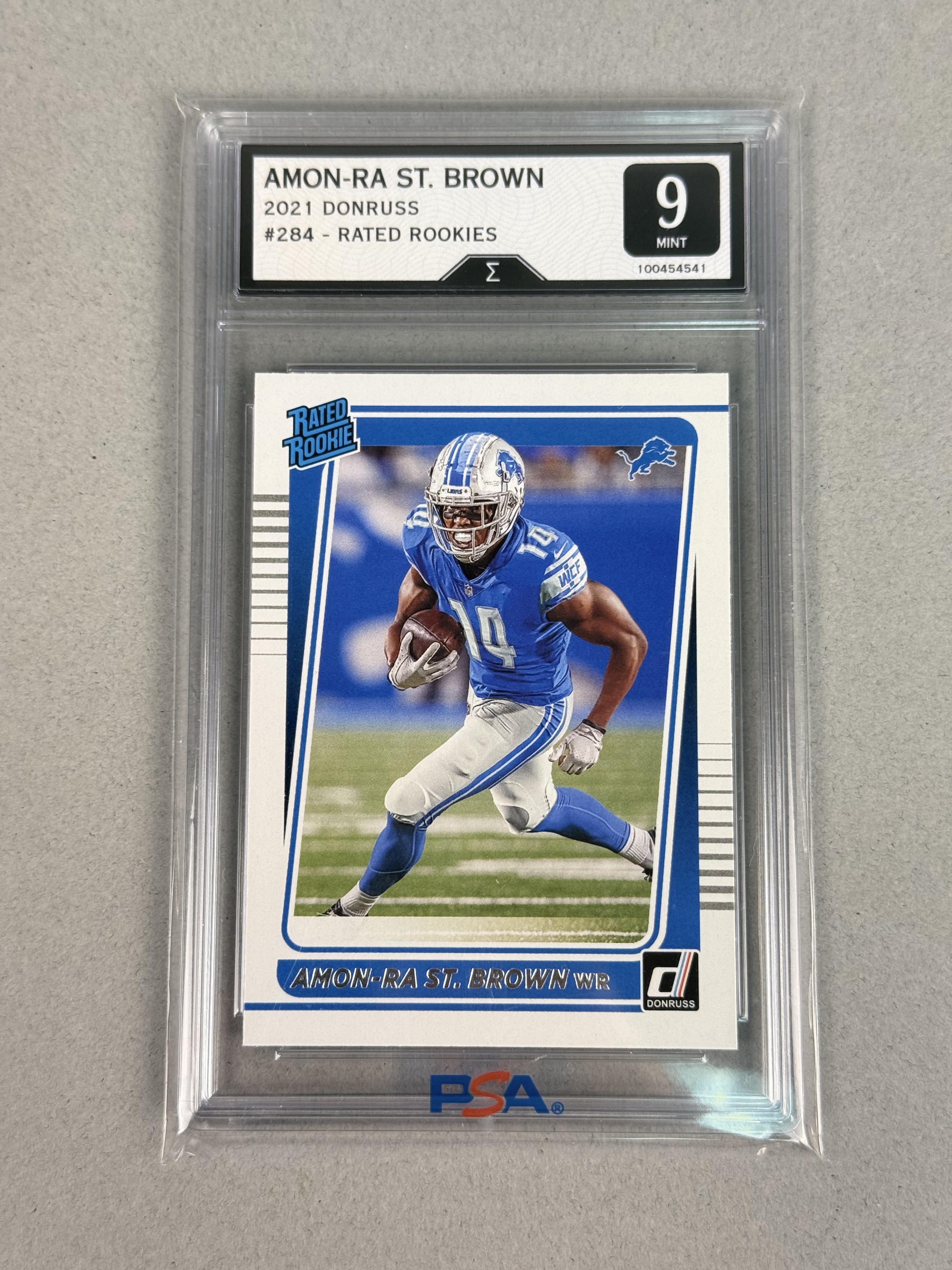 2021 Donruss Amon-Ra St. Brown Sigma 9