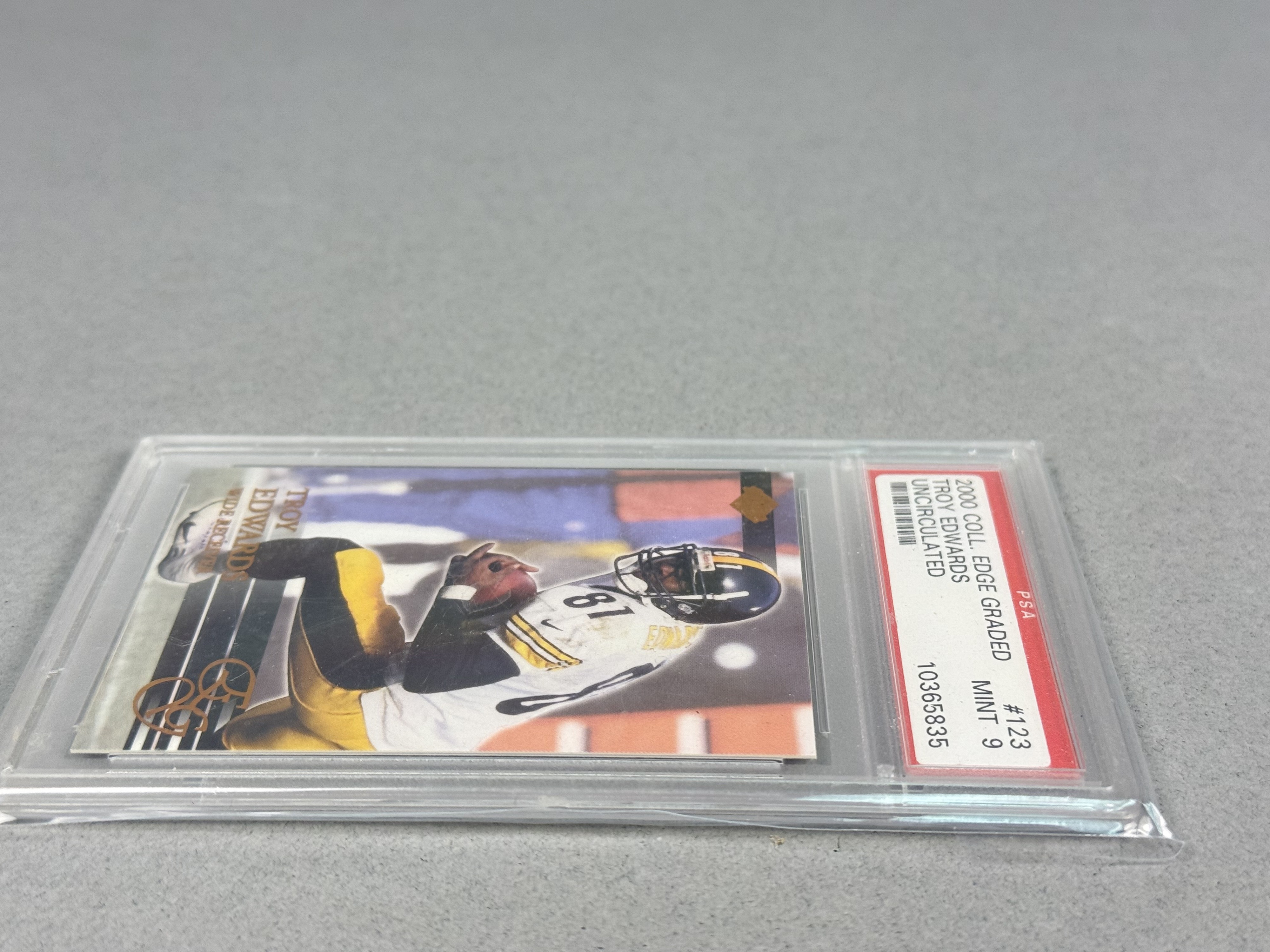 2000 Collector's Edge Troy Edwards PSA 9 Mint