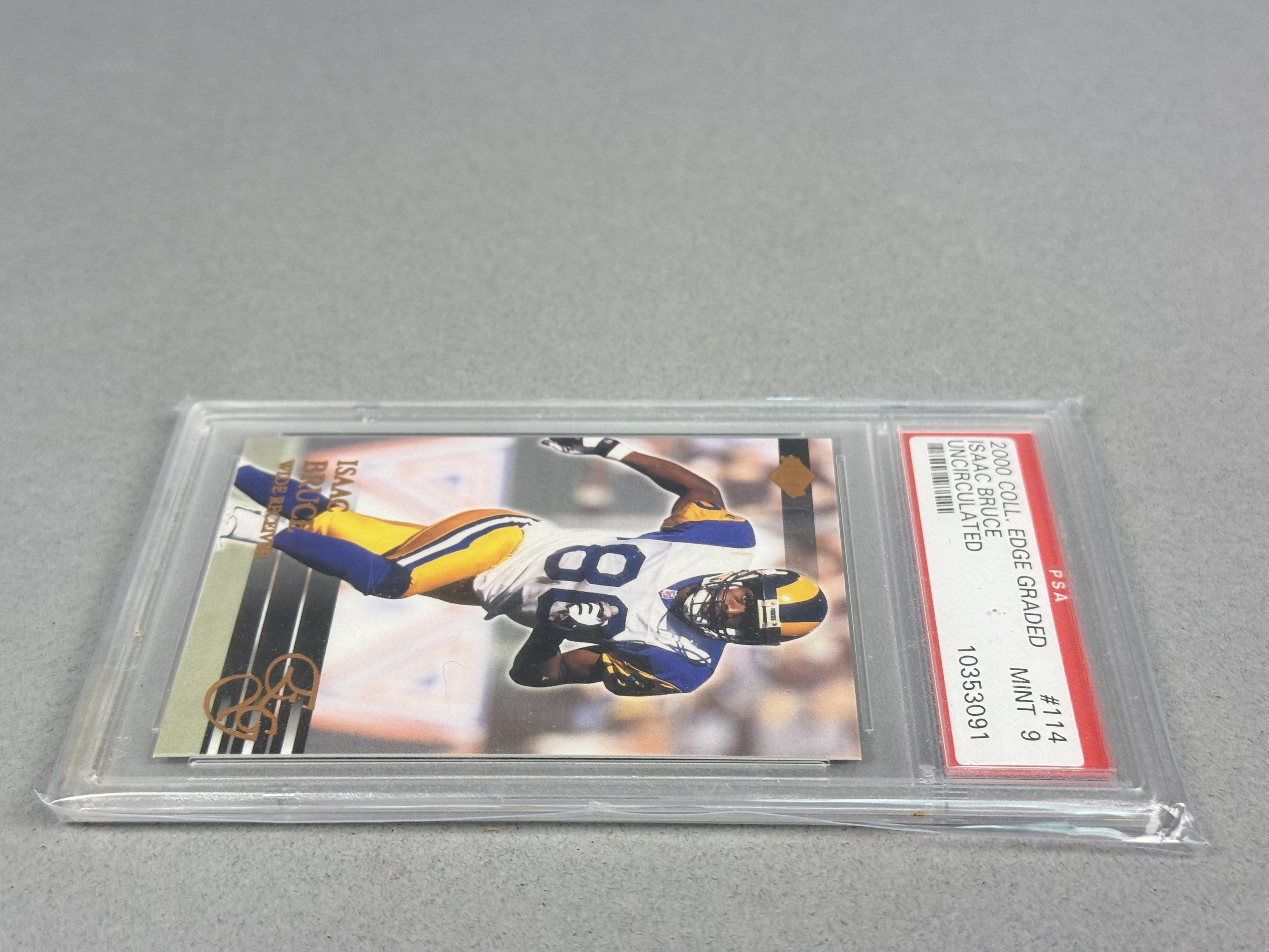 Collector's Edge Isaac Bruce PSA 9 Mint 10353091