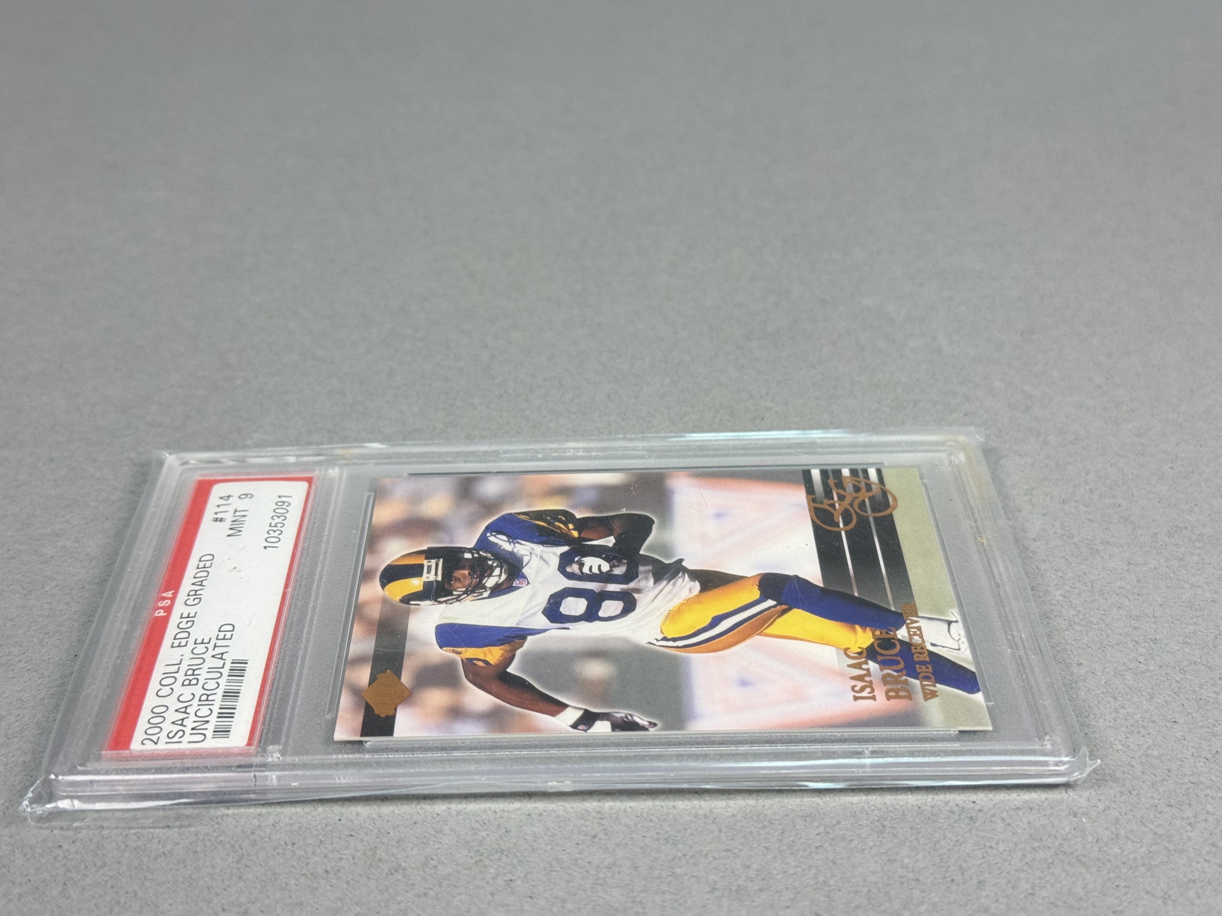 Collector's Edge Isaac Bruce PSA 9 Mint 10353091