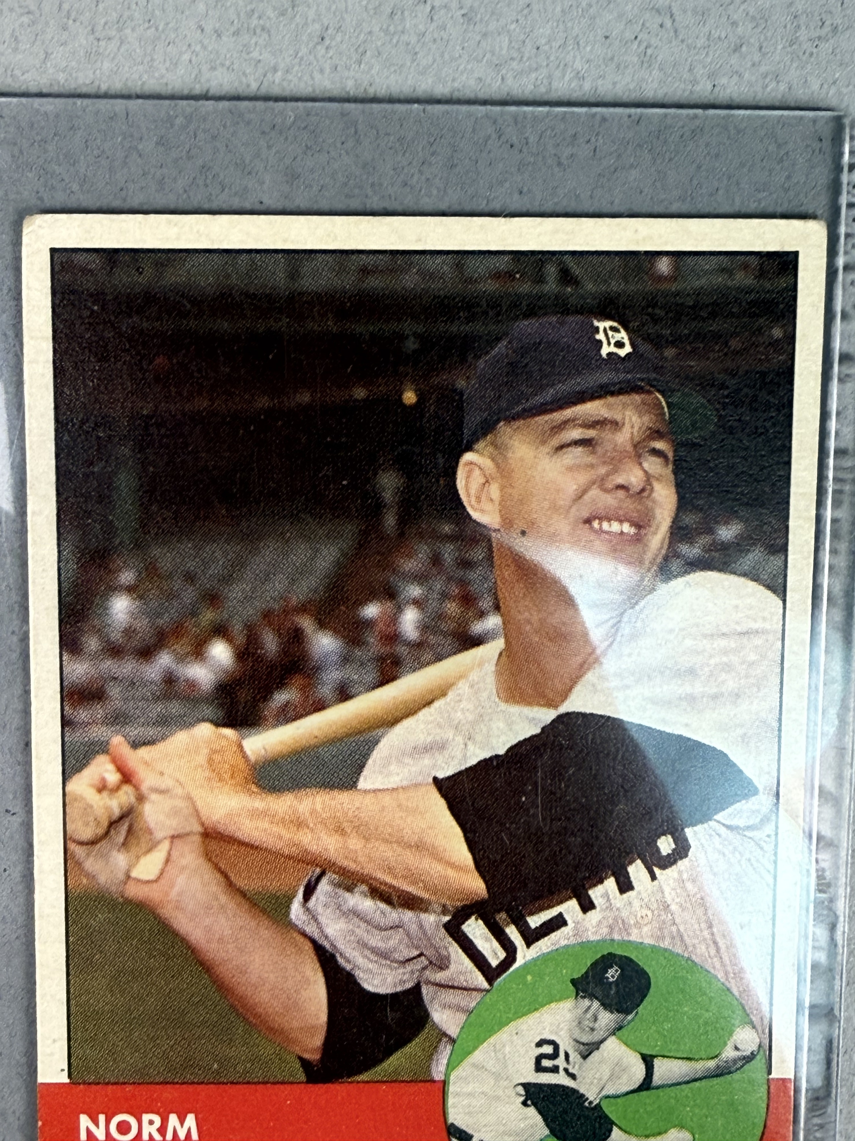 1963 Topps Norm Cash #445 Card