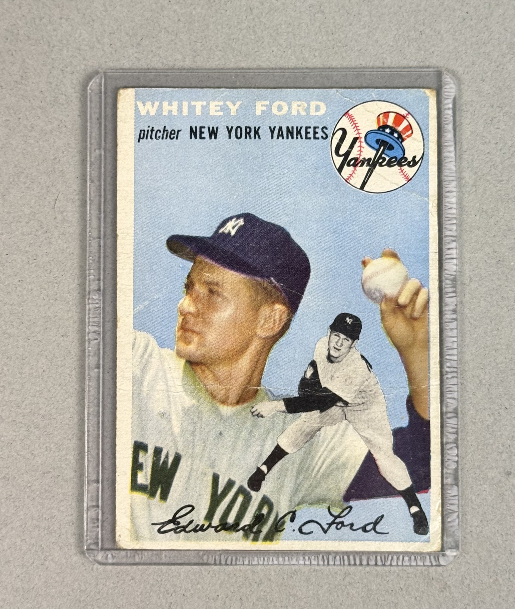 Topps 1954 Whitey Ford Baseball Card