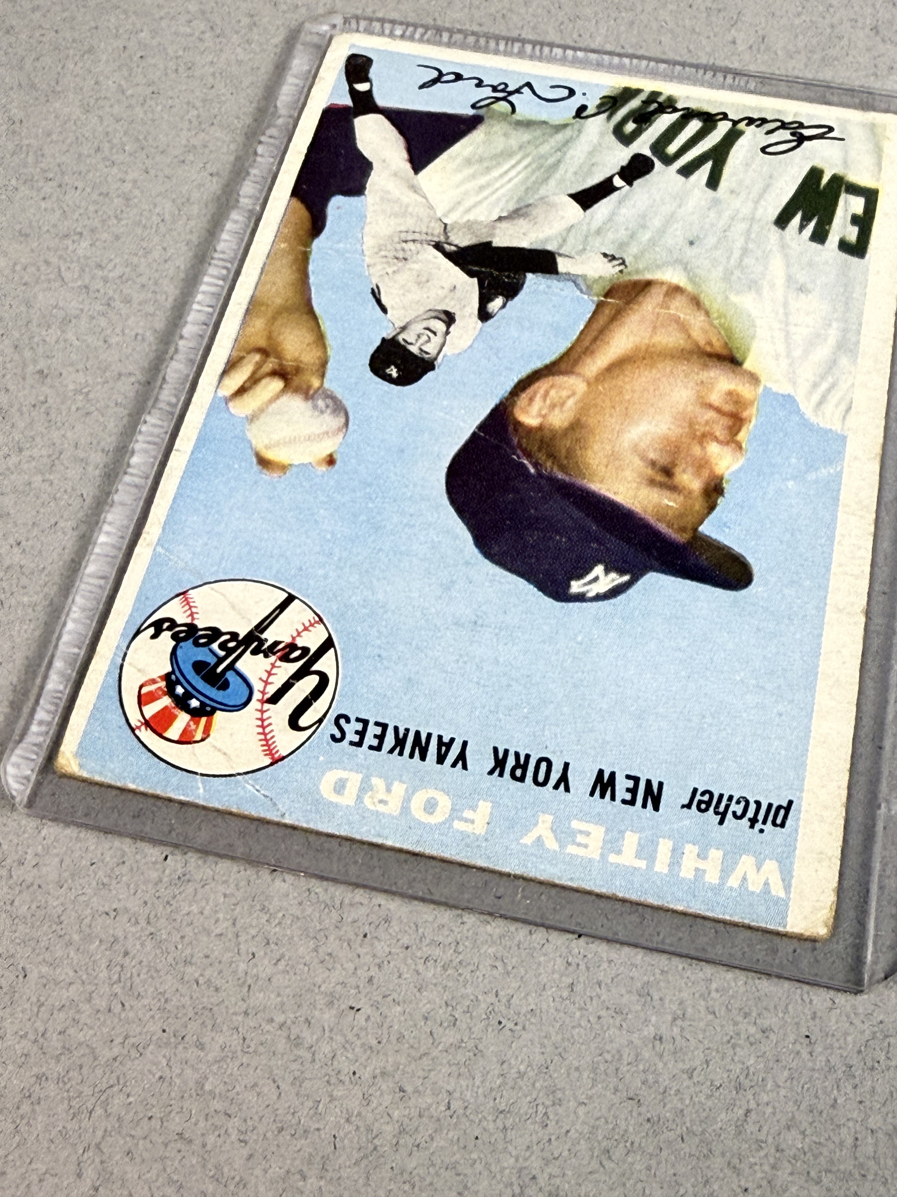 Topps 1954 Whitey Ford Baseball Card