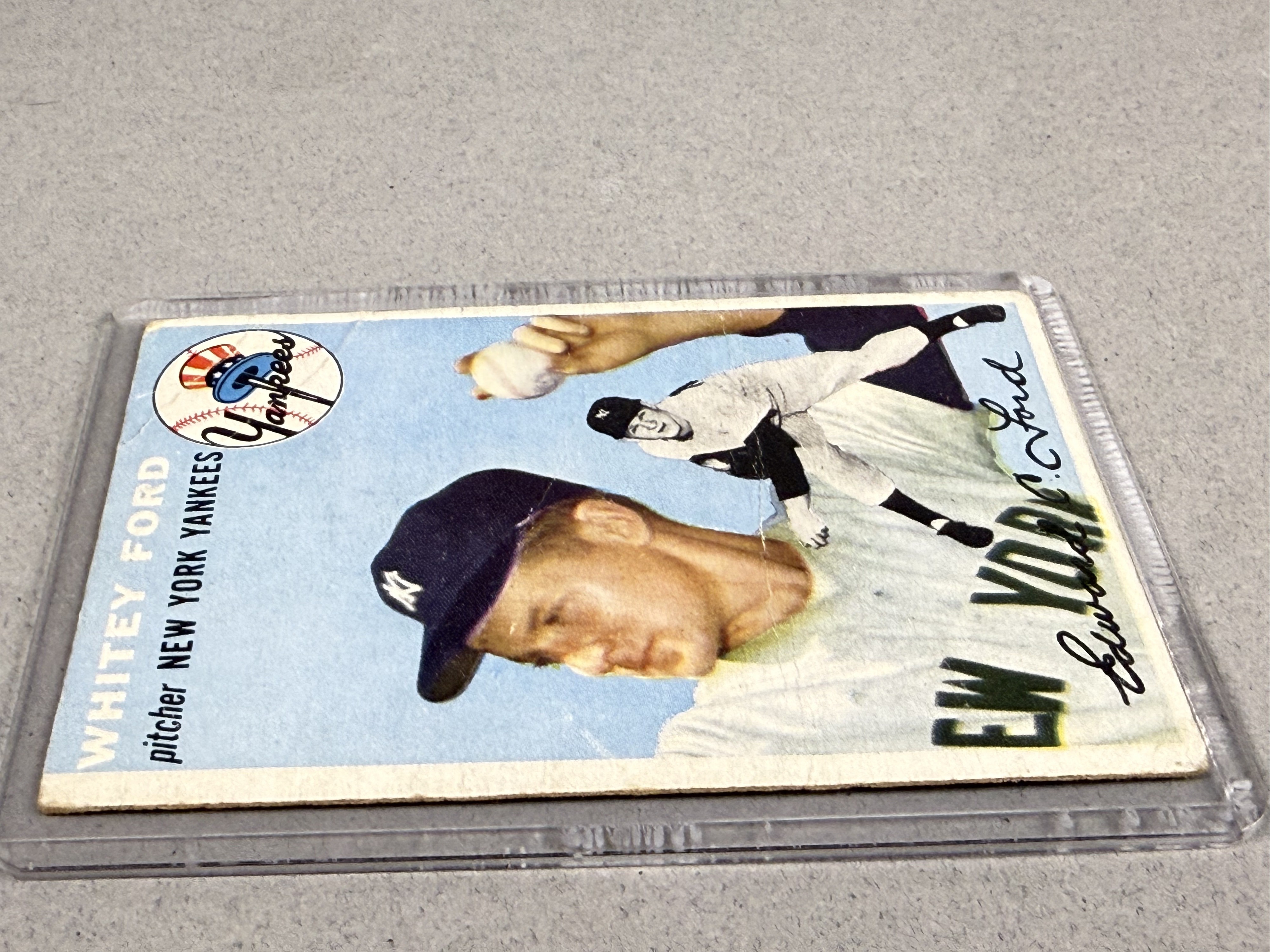 Topps 1954 Whitey Ford Baseball Card