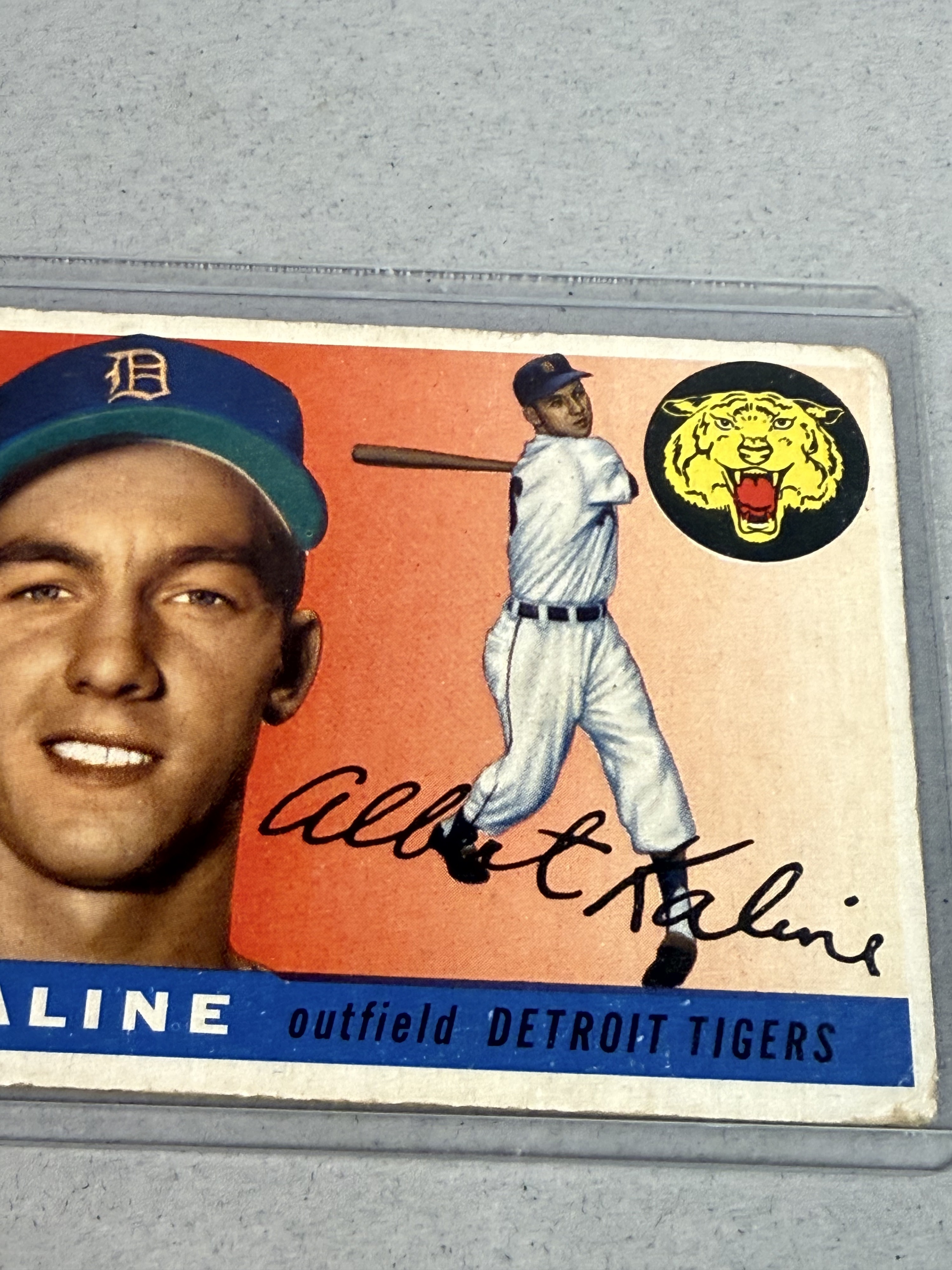 1955 Topps Al Kaline Baseball Card