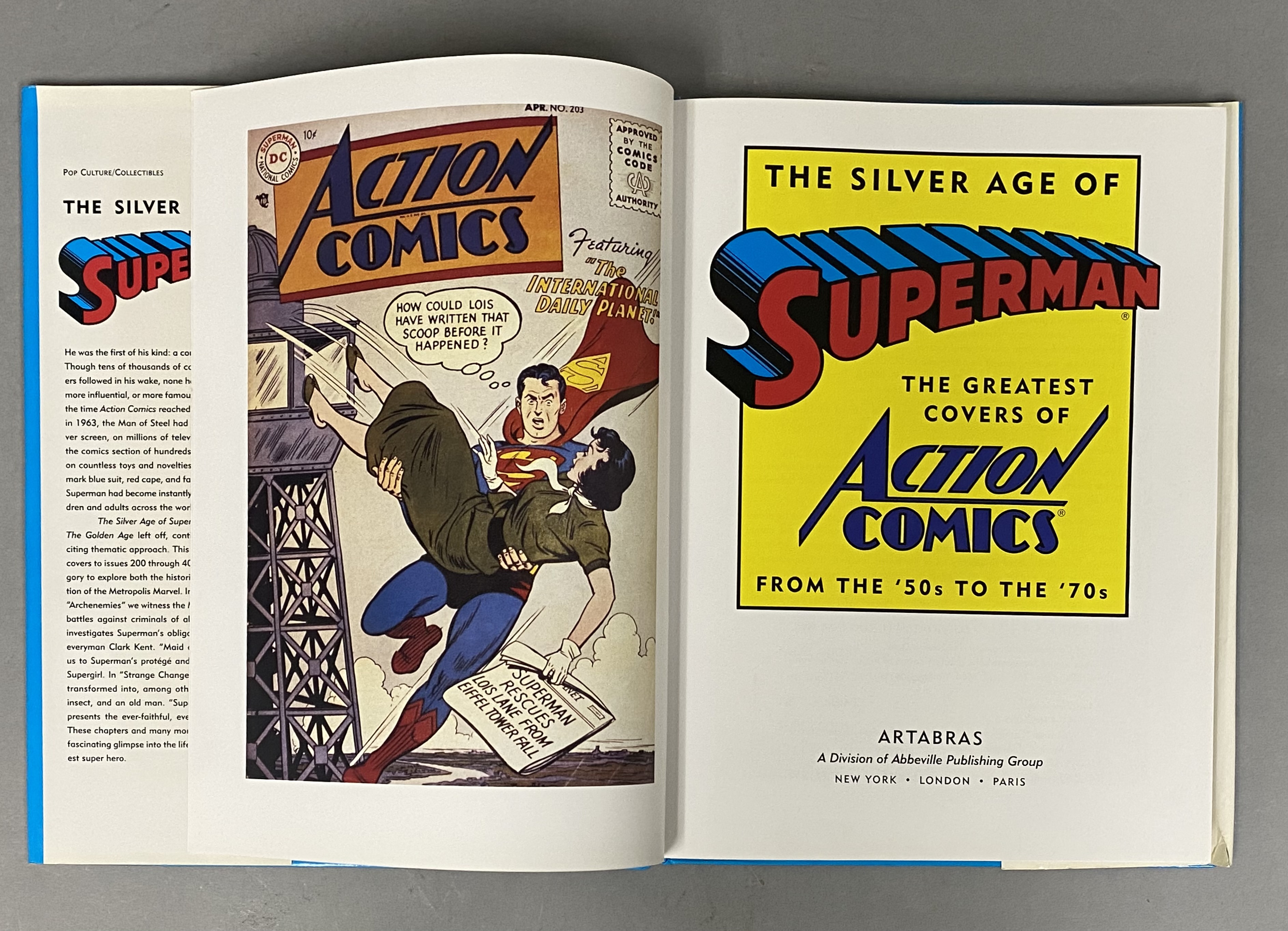 Artabras Silver Age Superman Hardcover Book