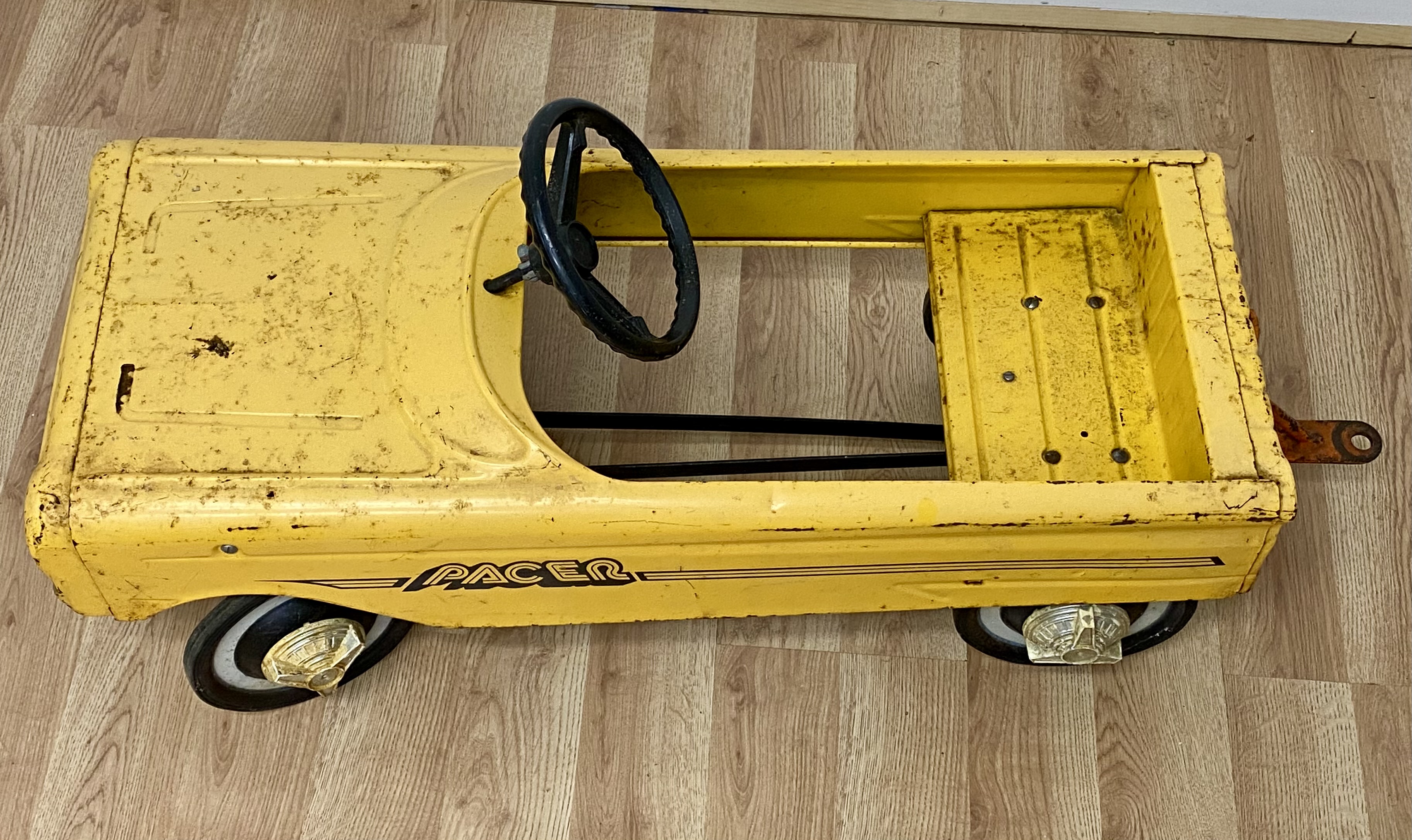 AMF Pacer Yellow Pedal Pickup Truck