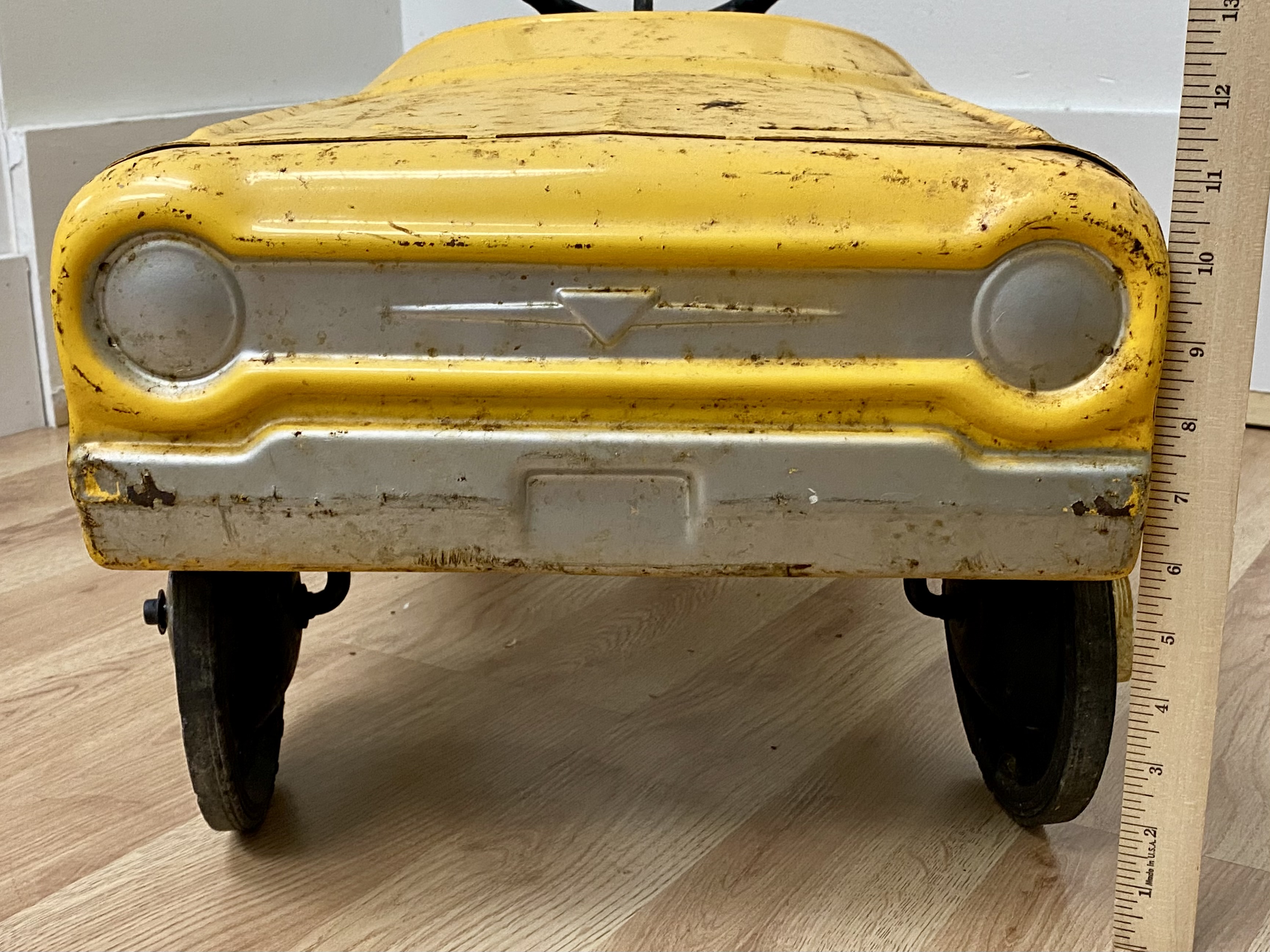 AMF Pacer Yellow Pedal Pickup Truck
