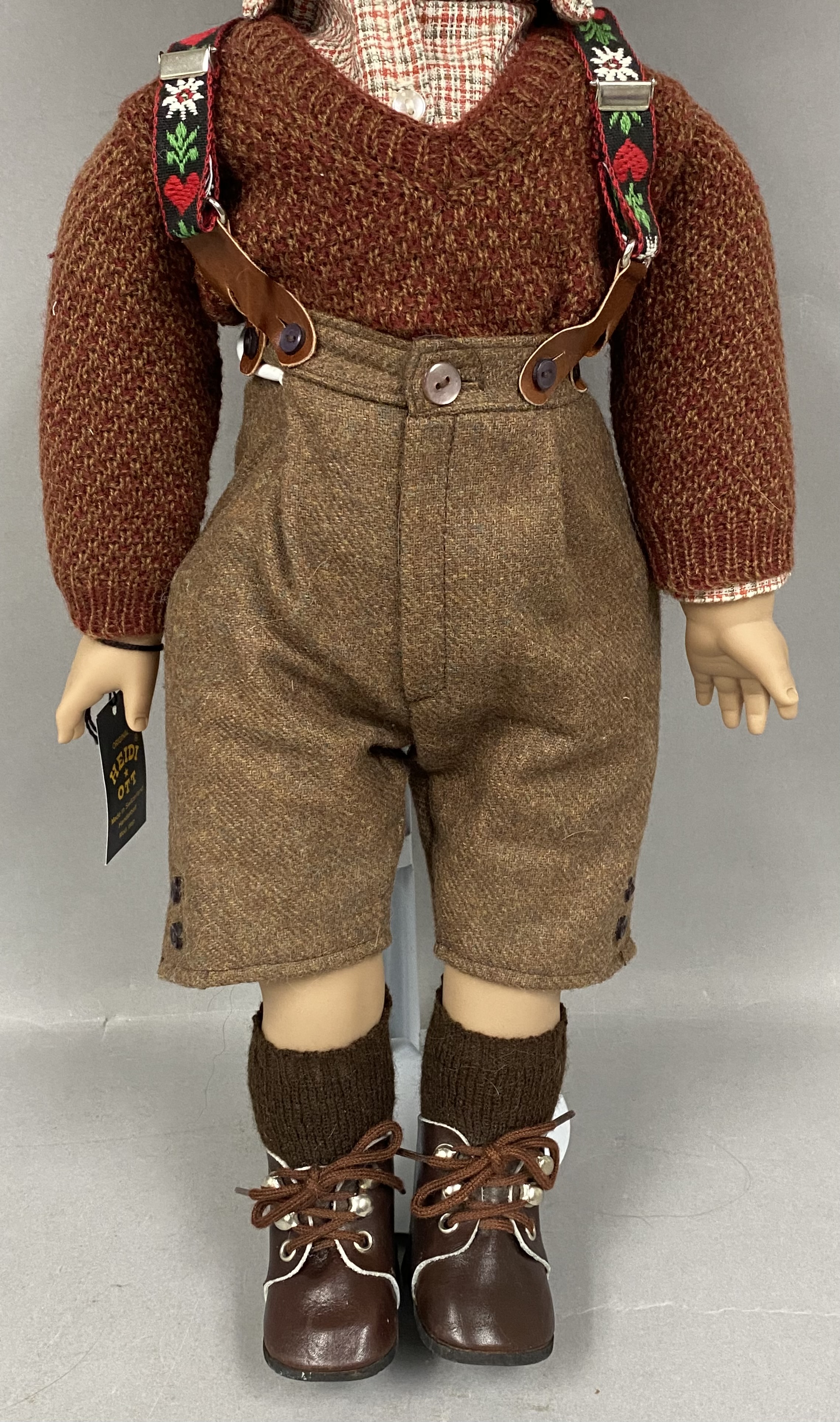 Heidi Ott Maurus Swiss Boy Doll