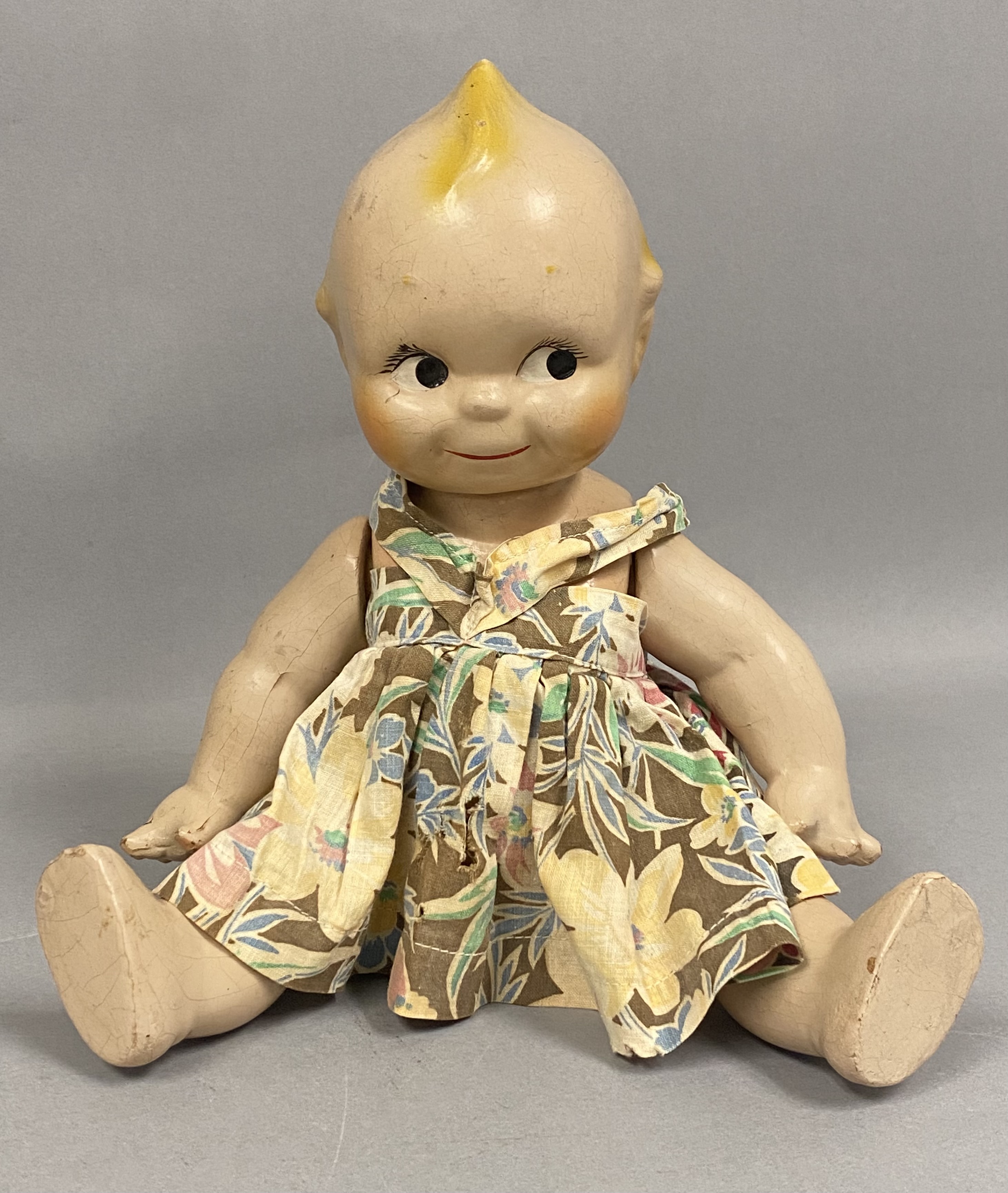 Effanbee Vinyl & Vintage Composition Kewpie Dolls