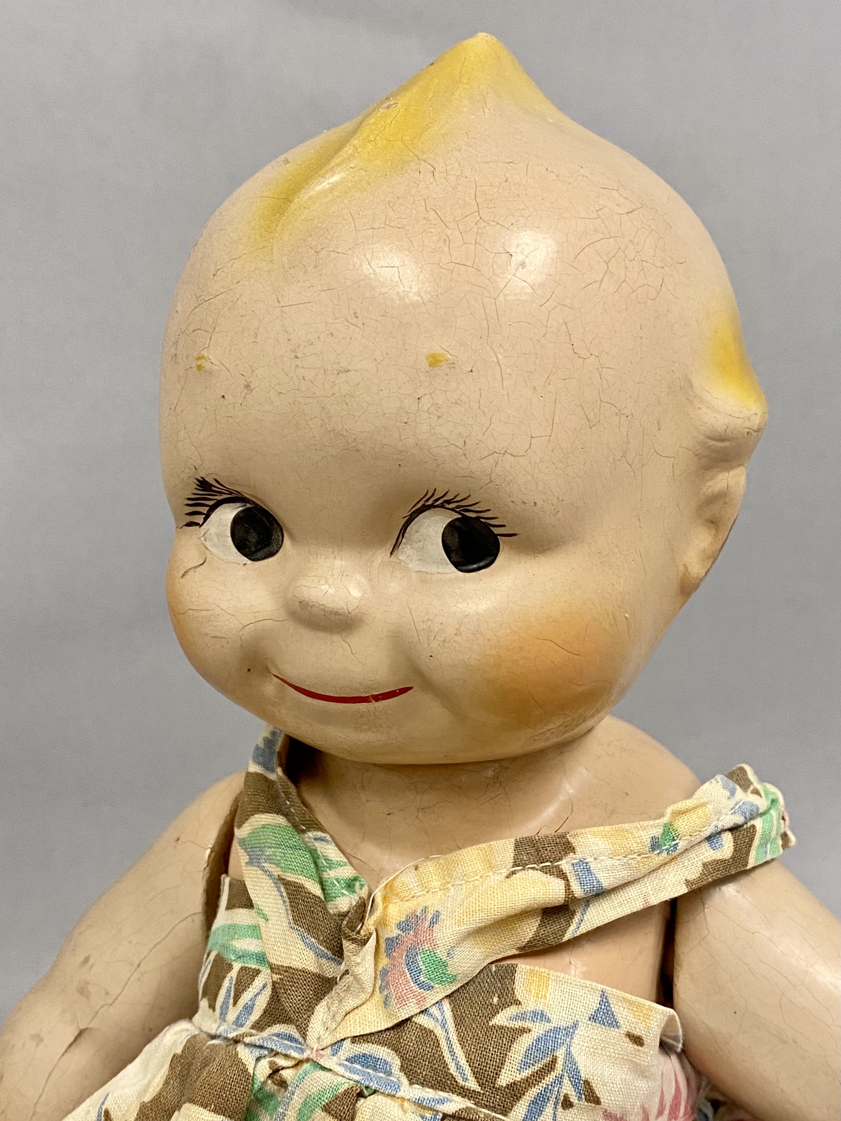 Effanbee Vinyl & Vintage Composition Kewpie Dolls