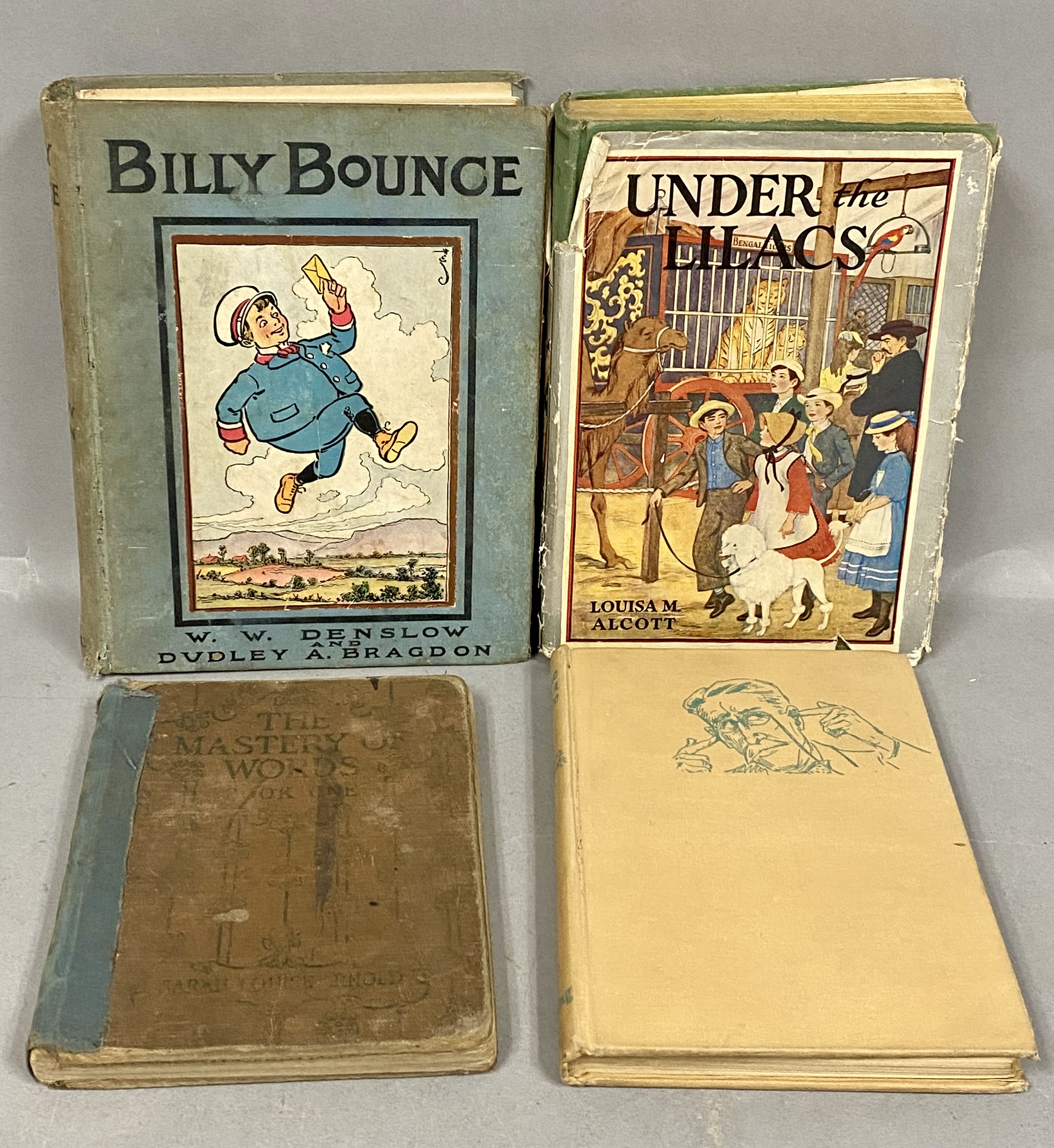 Denslow Alcott & Vintage Hardcover Book Assortment