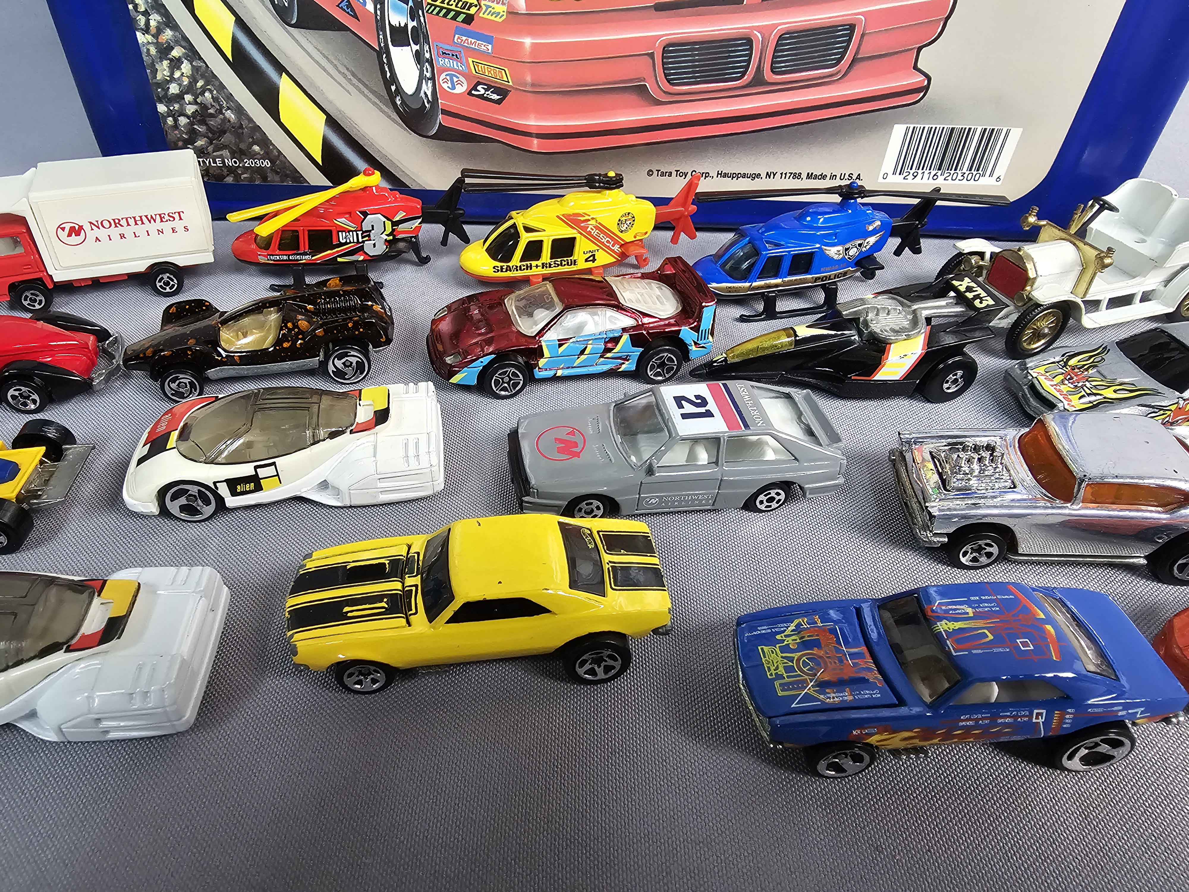 Car Case & Die-Cast Vehicles Collection