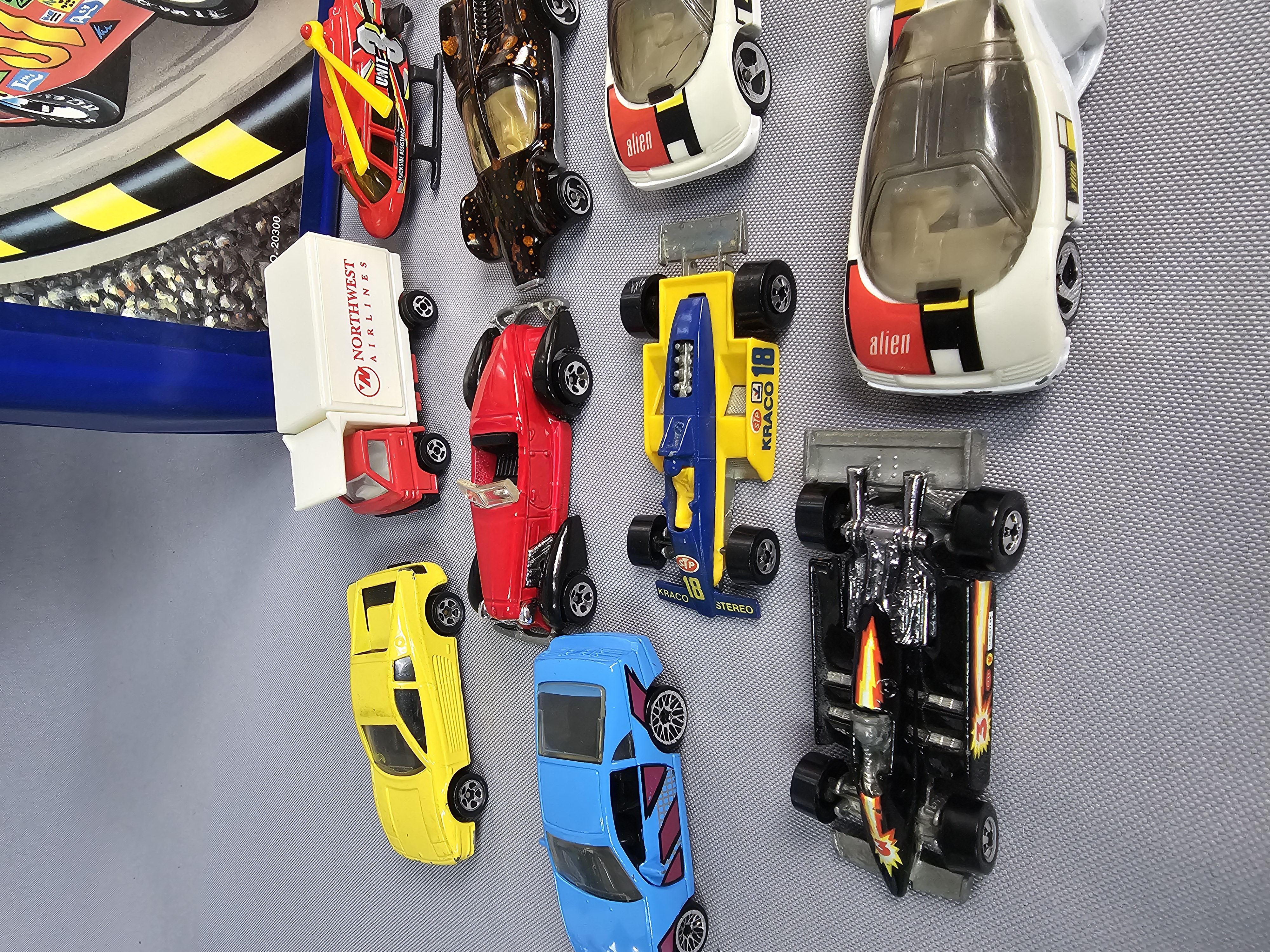 Car Case & Die-Cast Vehicles Collection