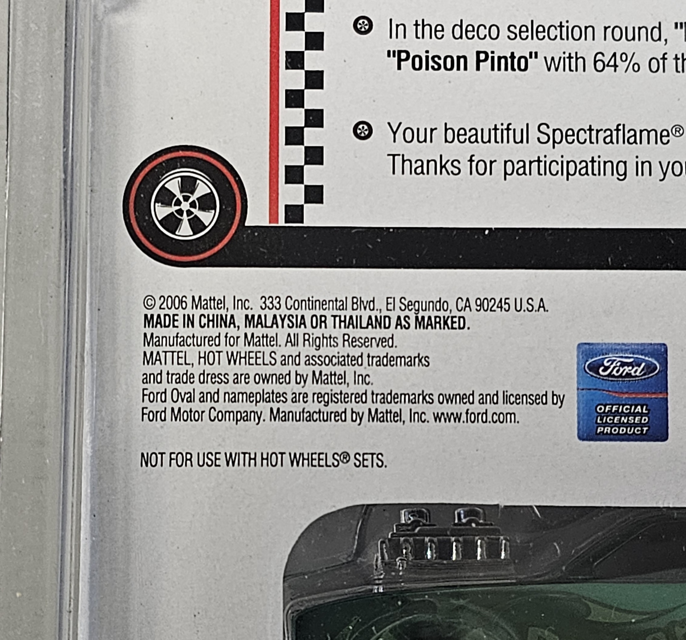 Mattel Hot Wheels RLC sELECTIONs Poison Pinto