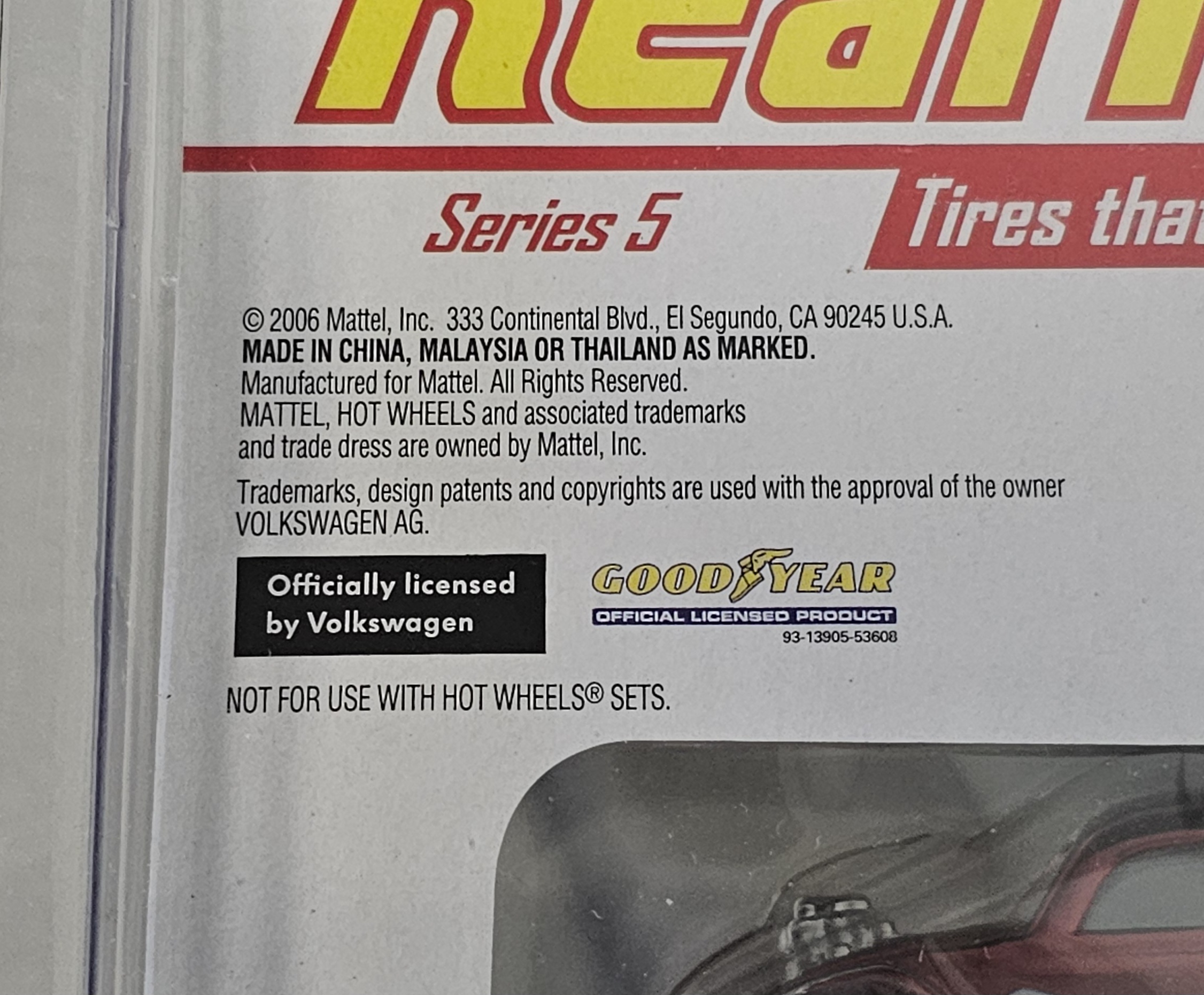 2 Mattel Hot Wheels Die-Cast Volkswagen Vehicles