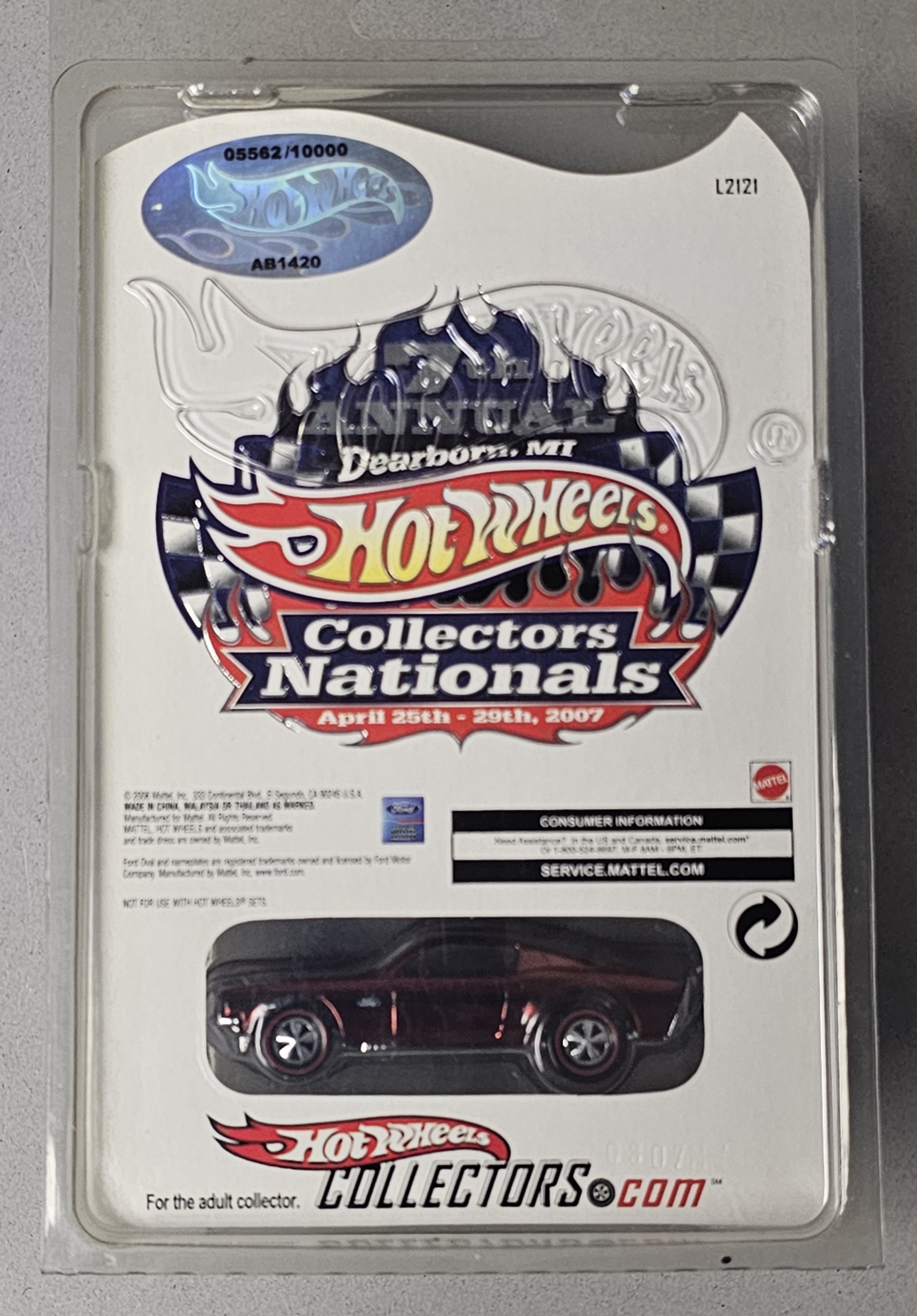 Mattel Hot Wheels Collectors Nationals Mustang