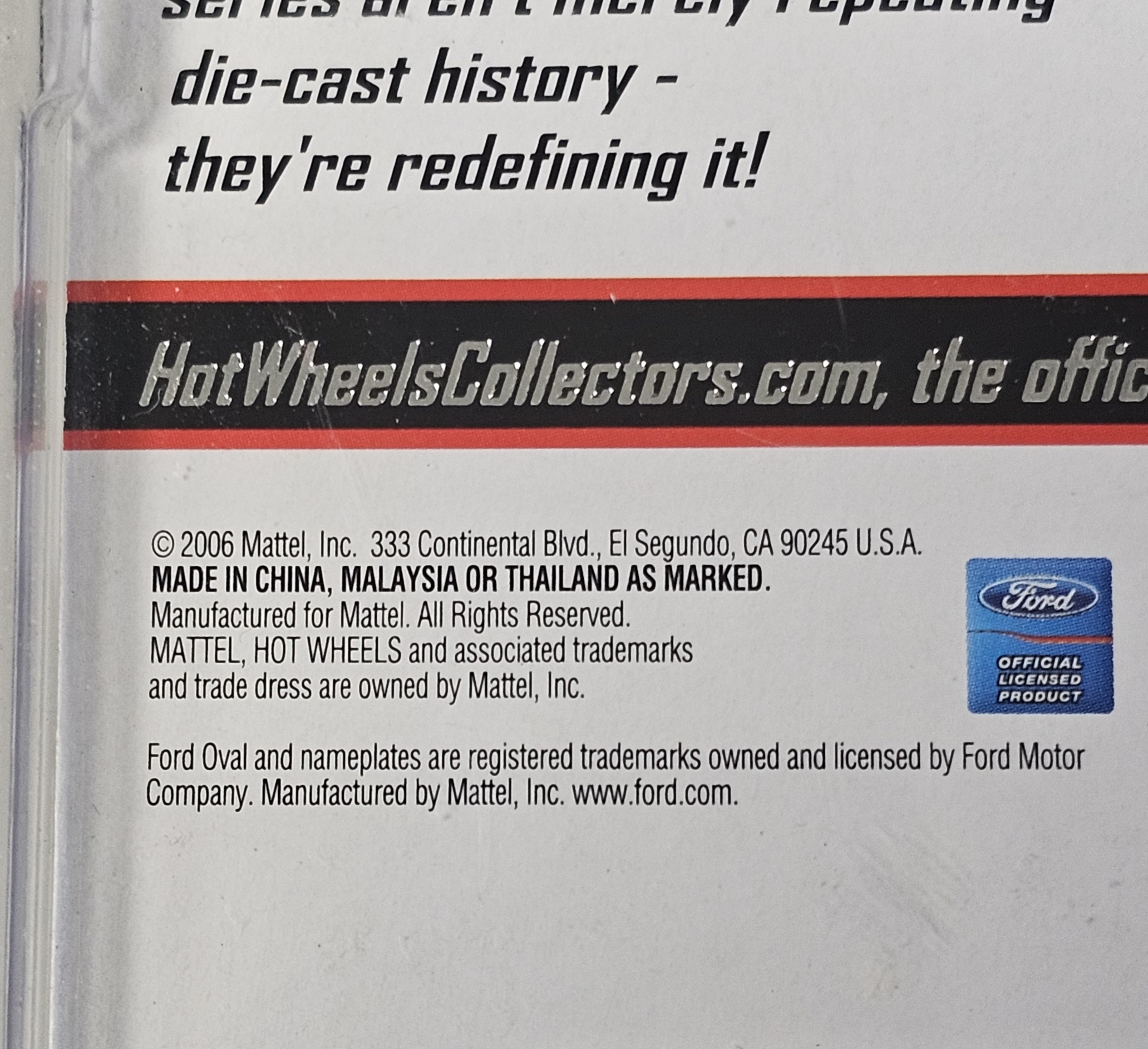 Hot Wheels Neo-Classics TNT Bird Car