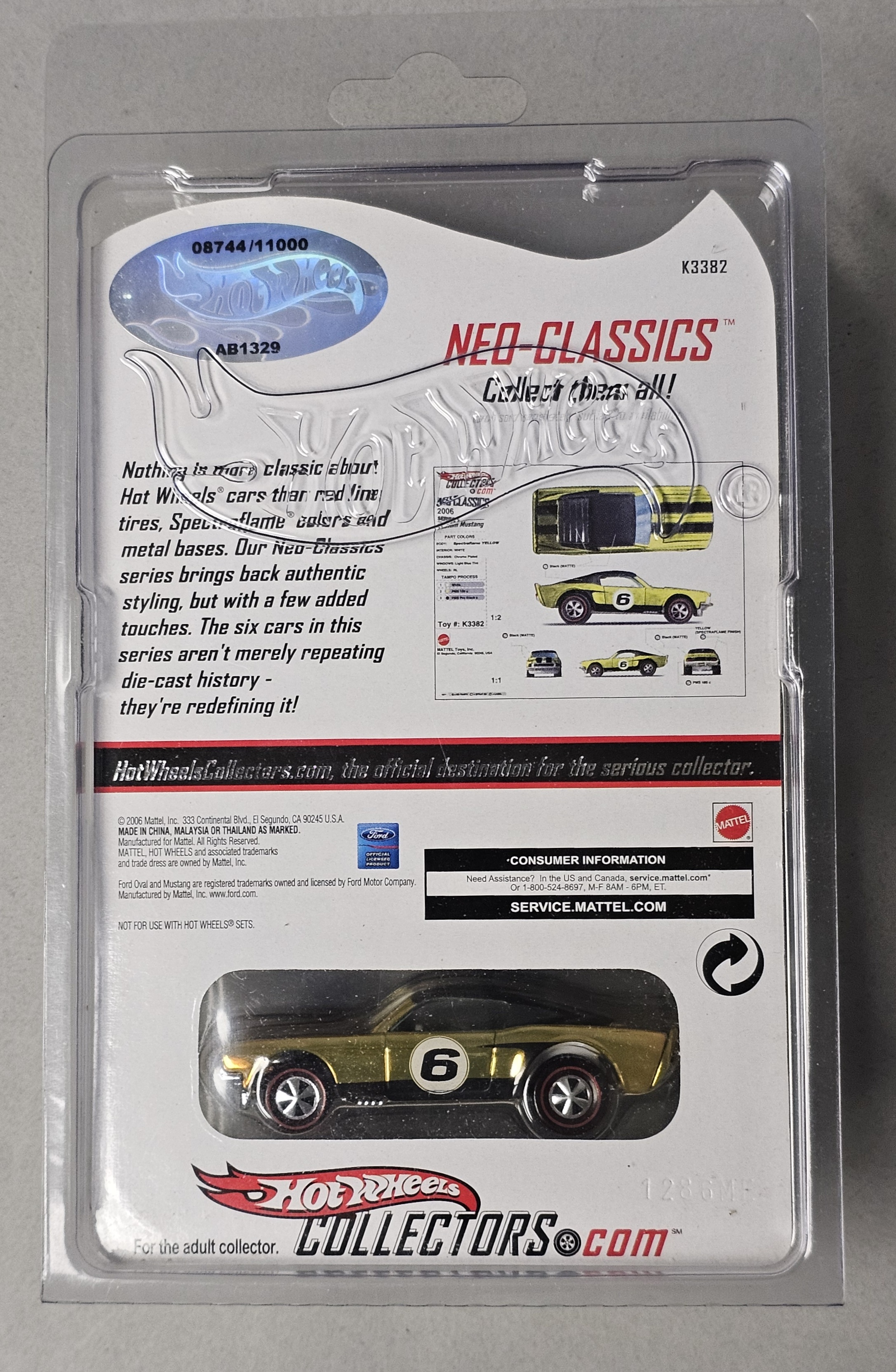 Hot Wheels Neo-Classics Custom Mustang