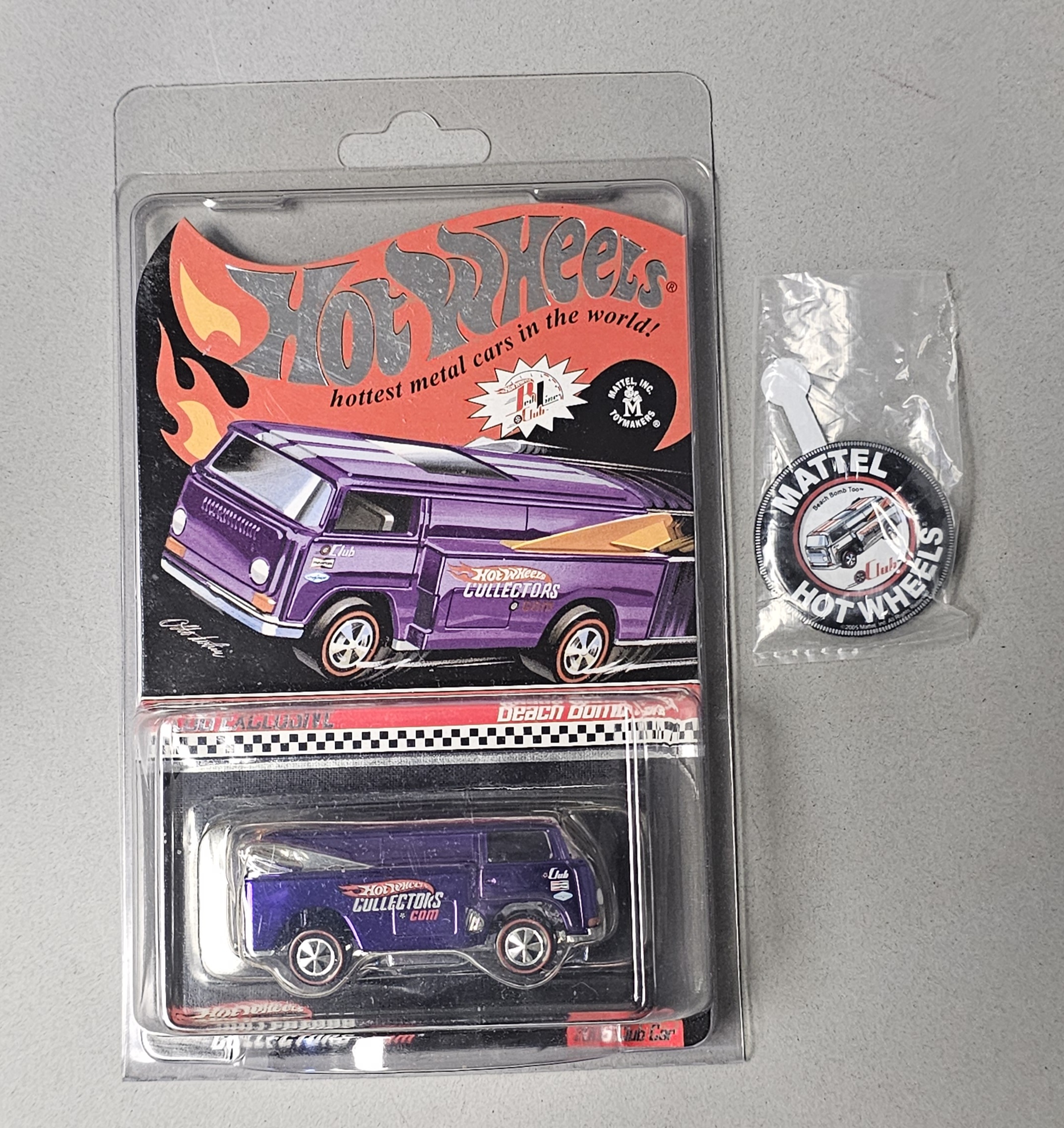 Hot Wheels RLC Beach Bomb Too Purple Van