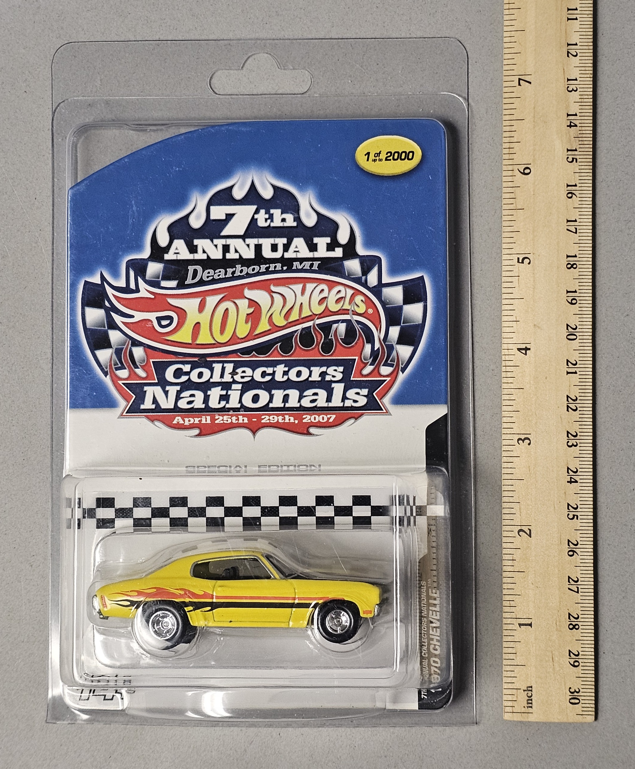 Hot Wheels 1970 Chevelle Collectors Nationals Car