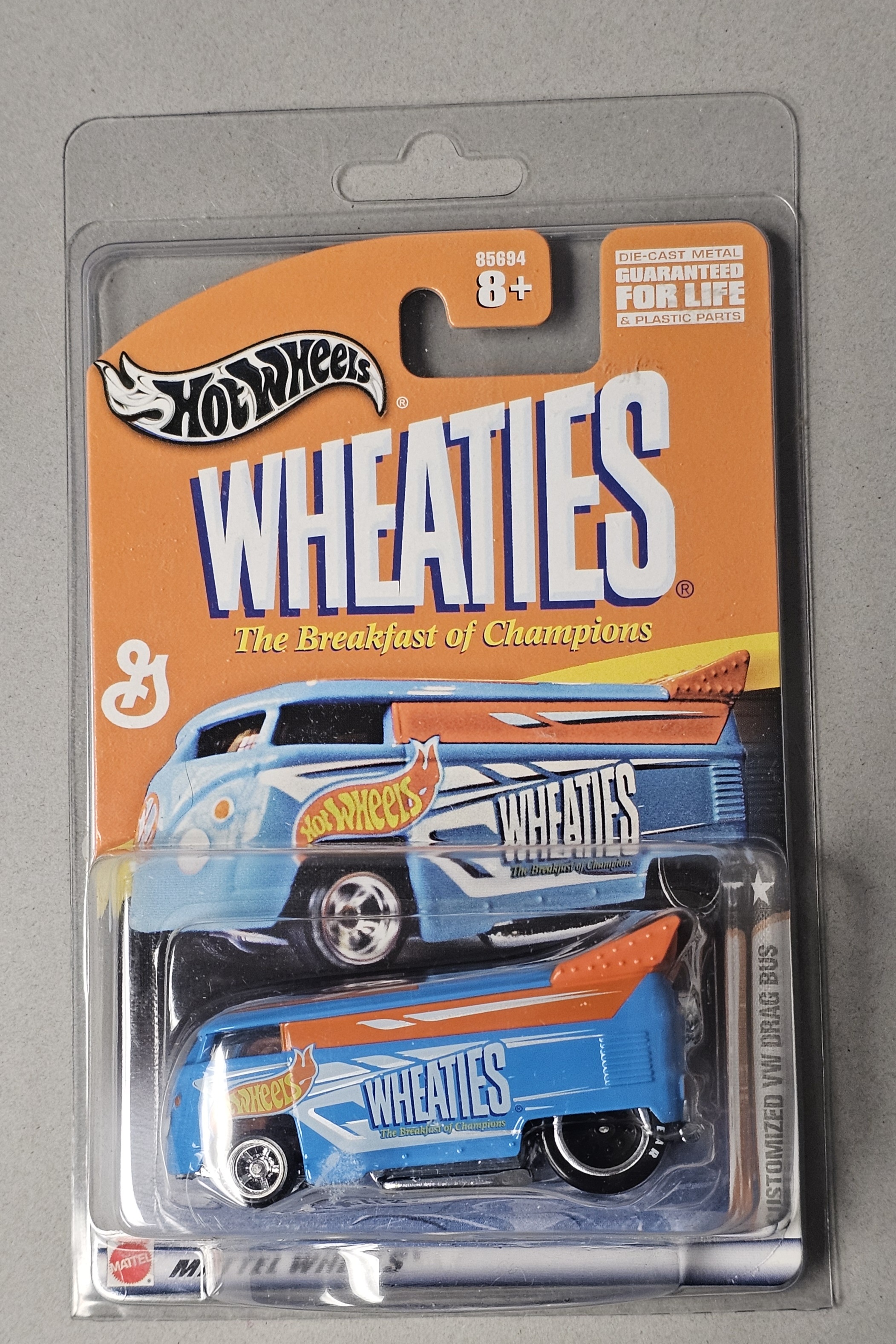 Mattel Hot Wheels Wheaties VW Drag Bus