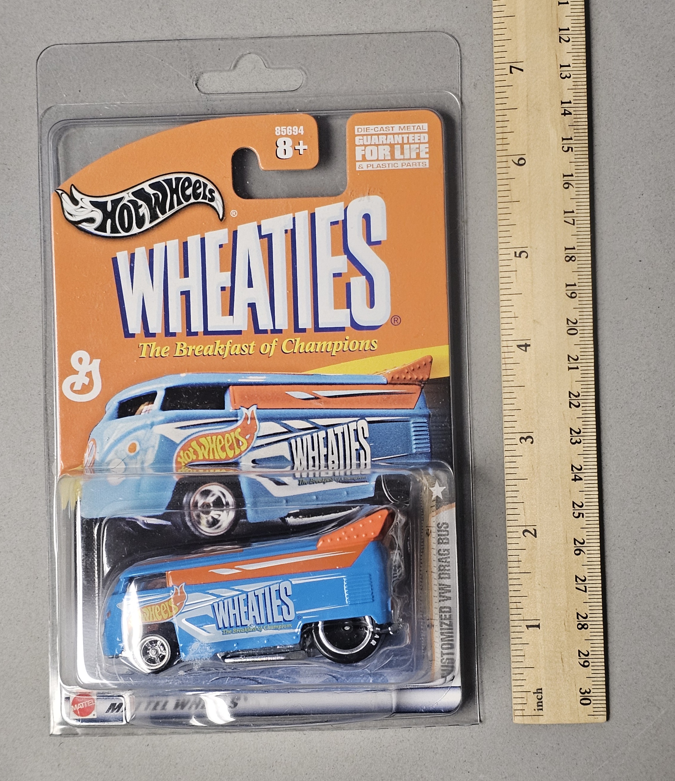 Mattel Hot Wheels Wheaties VW Drag Bus