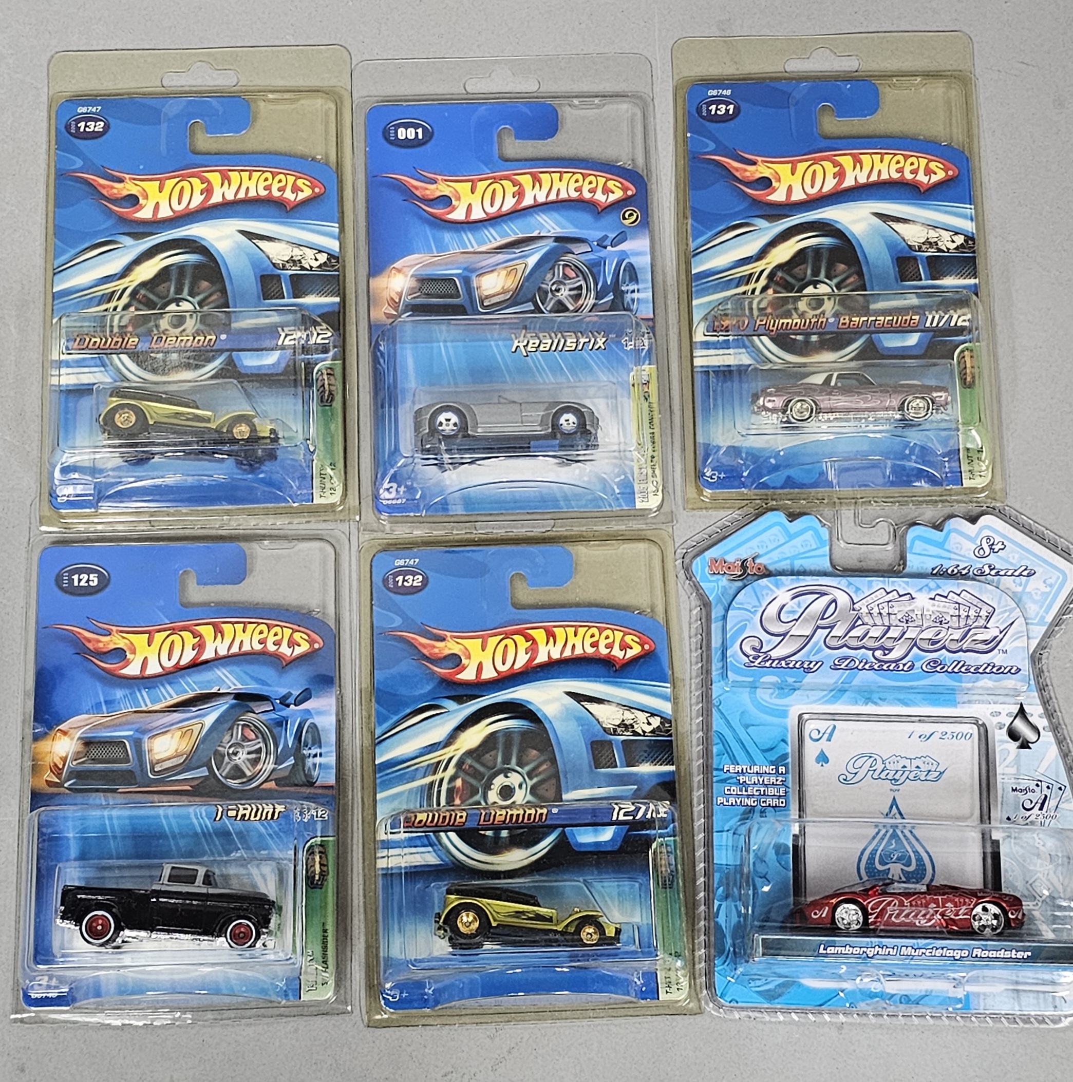 Mattel & Maisto Die-Cast 6 Vehicle Collection
