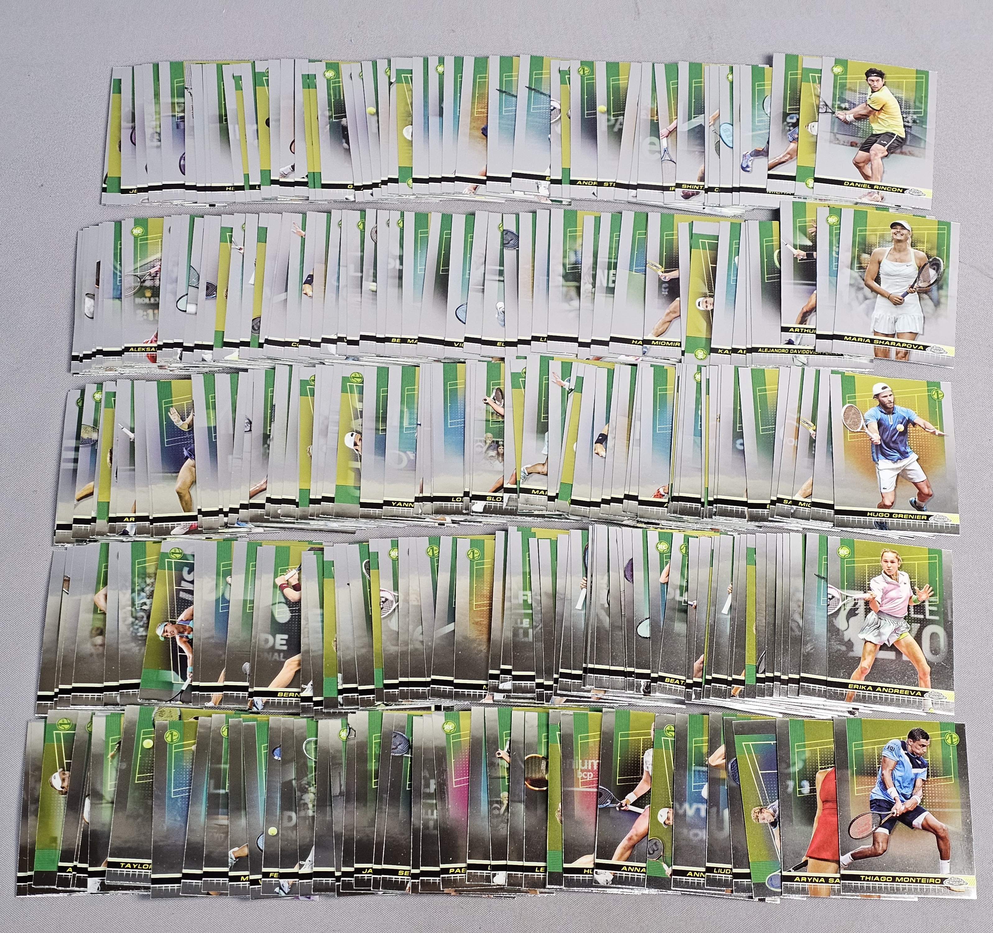 Topps Chrome Tennis Trading Cards Lot