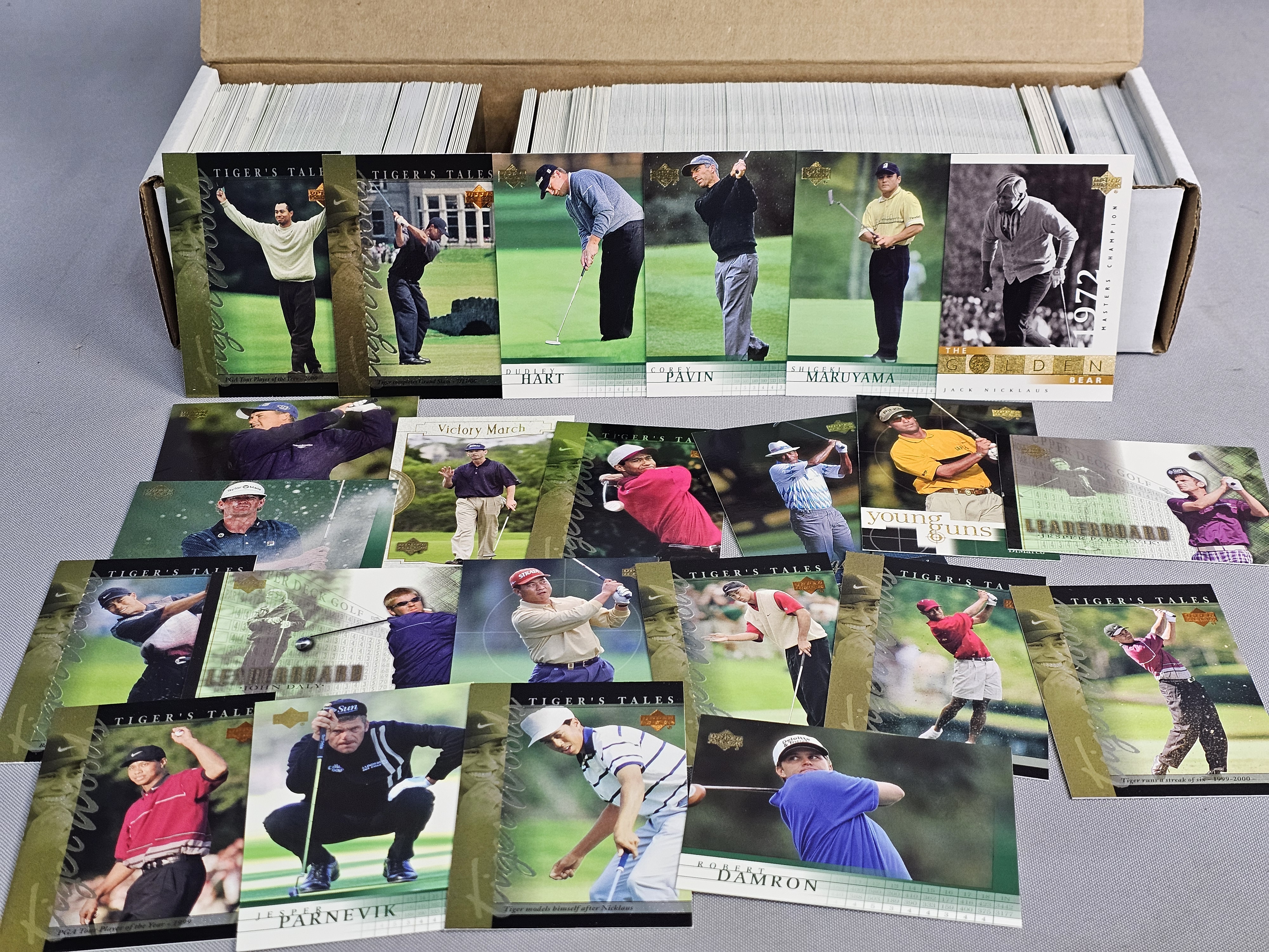 Upper Deck Golf Trading Card Collection