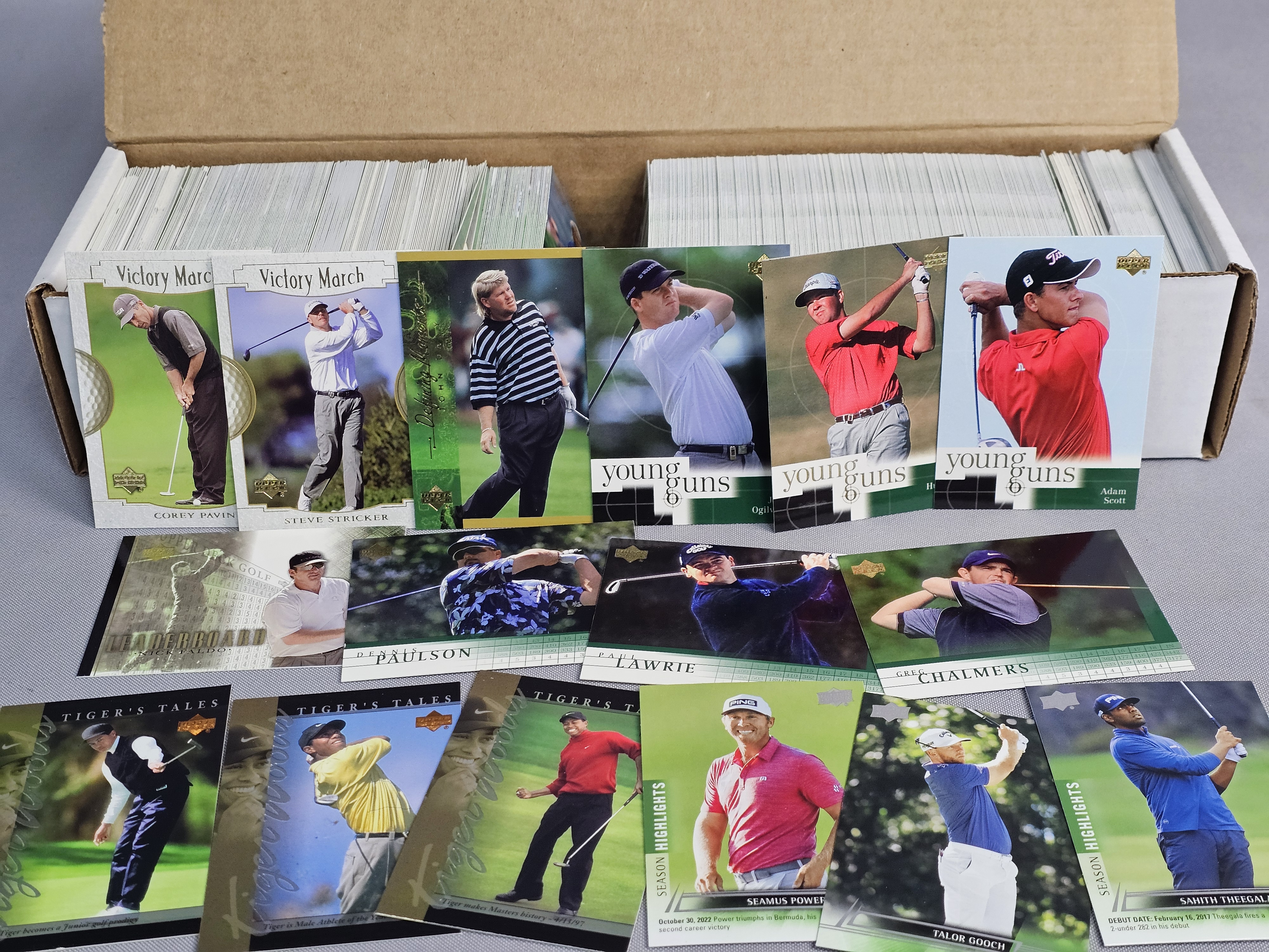 Upper Deck Golf Trading Card Collection