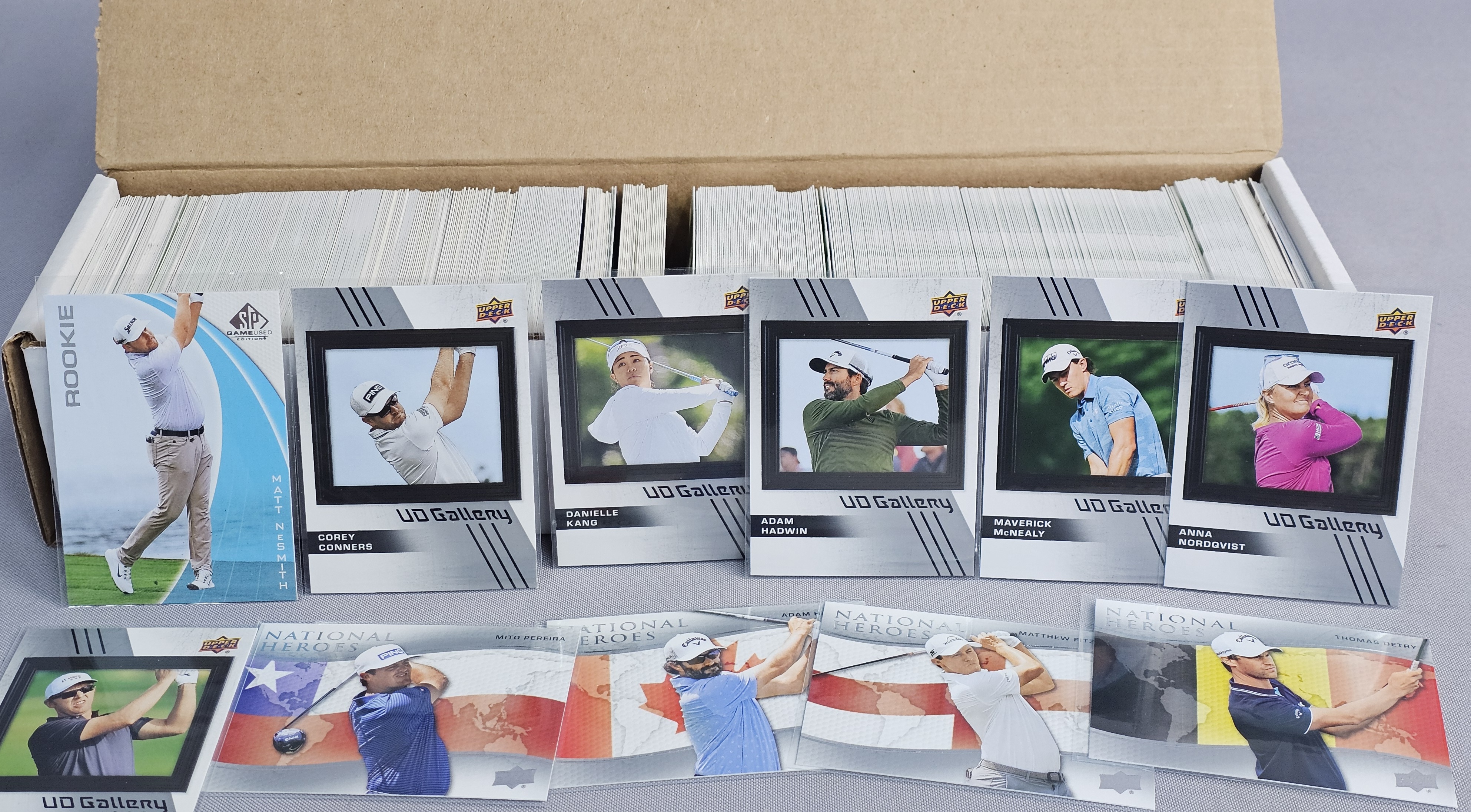 Upper Deck Golf Trading Card Collection