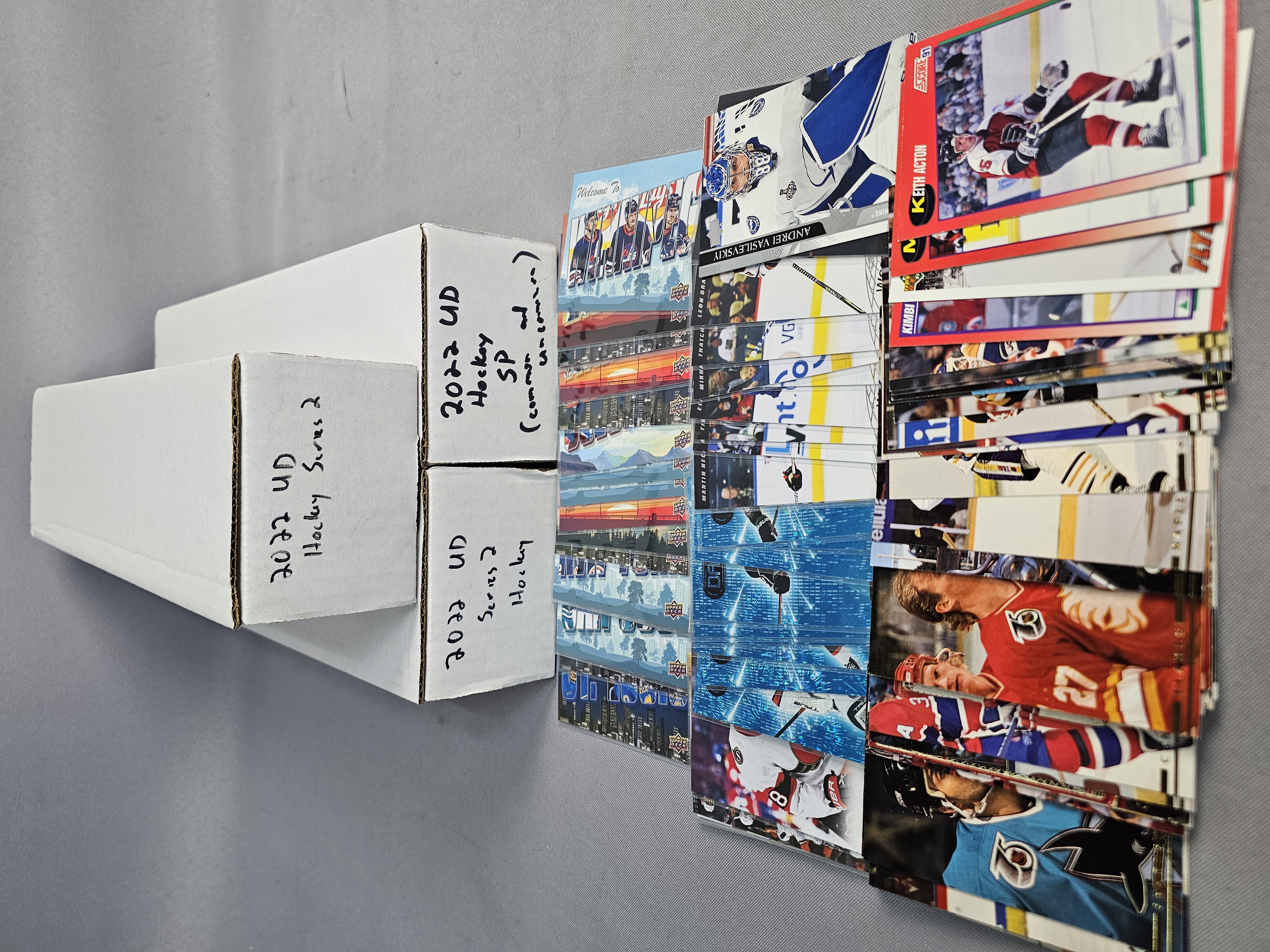 Assorted NHL Hockey Card Collection