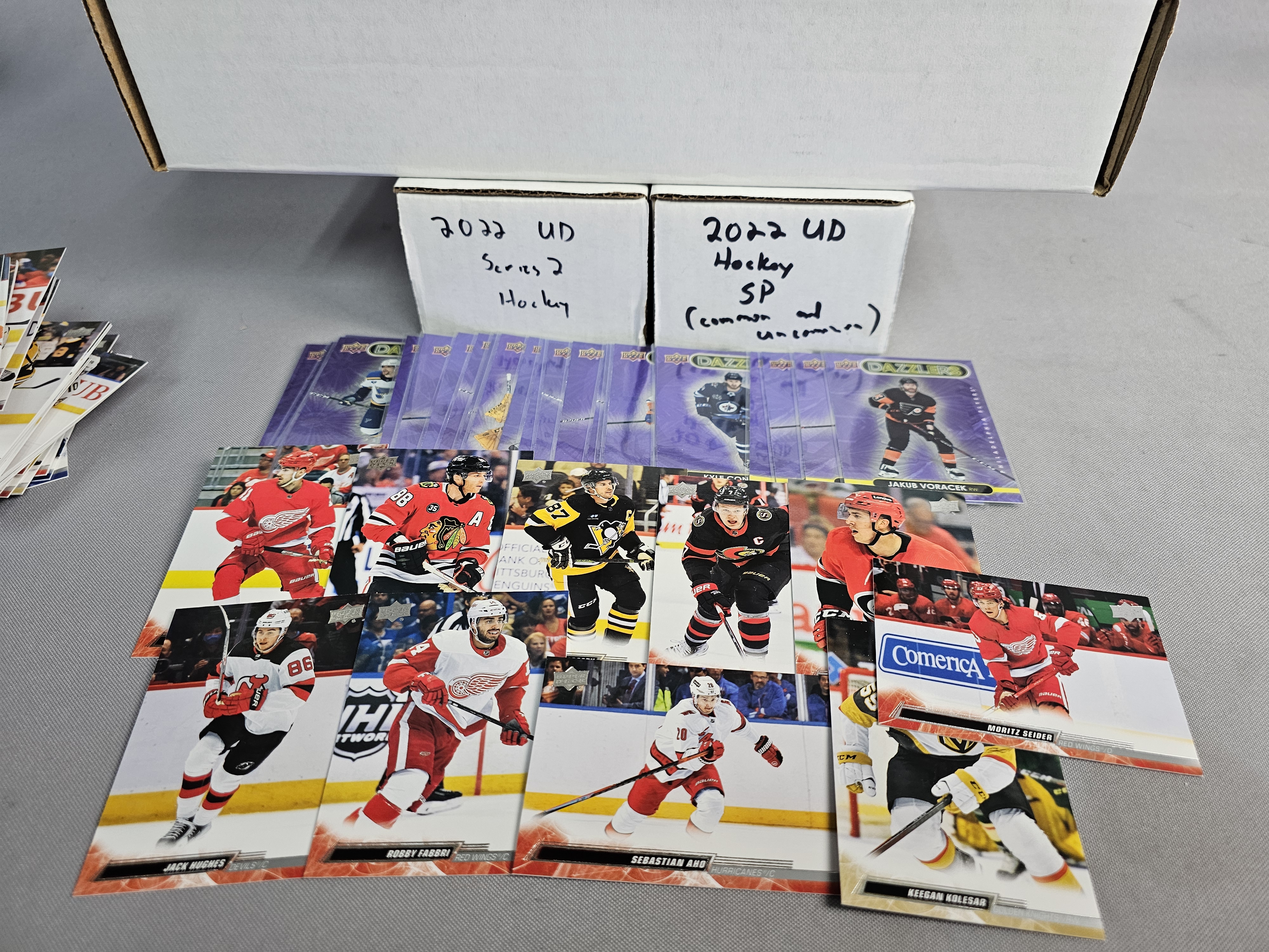 Assorted NHL Hockey Card Collection