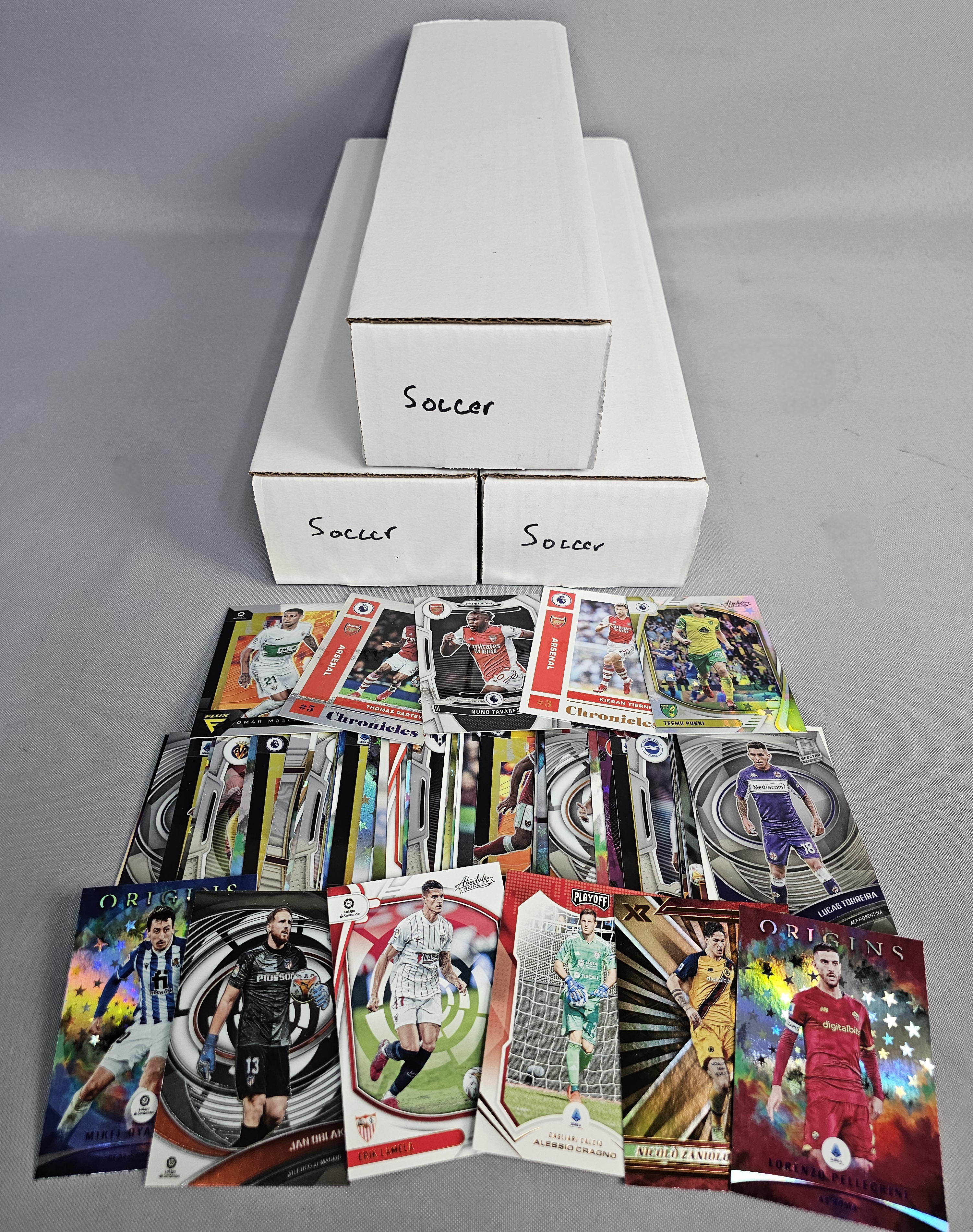 Panini Topps & Upper Deck Soccer Trading Cards