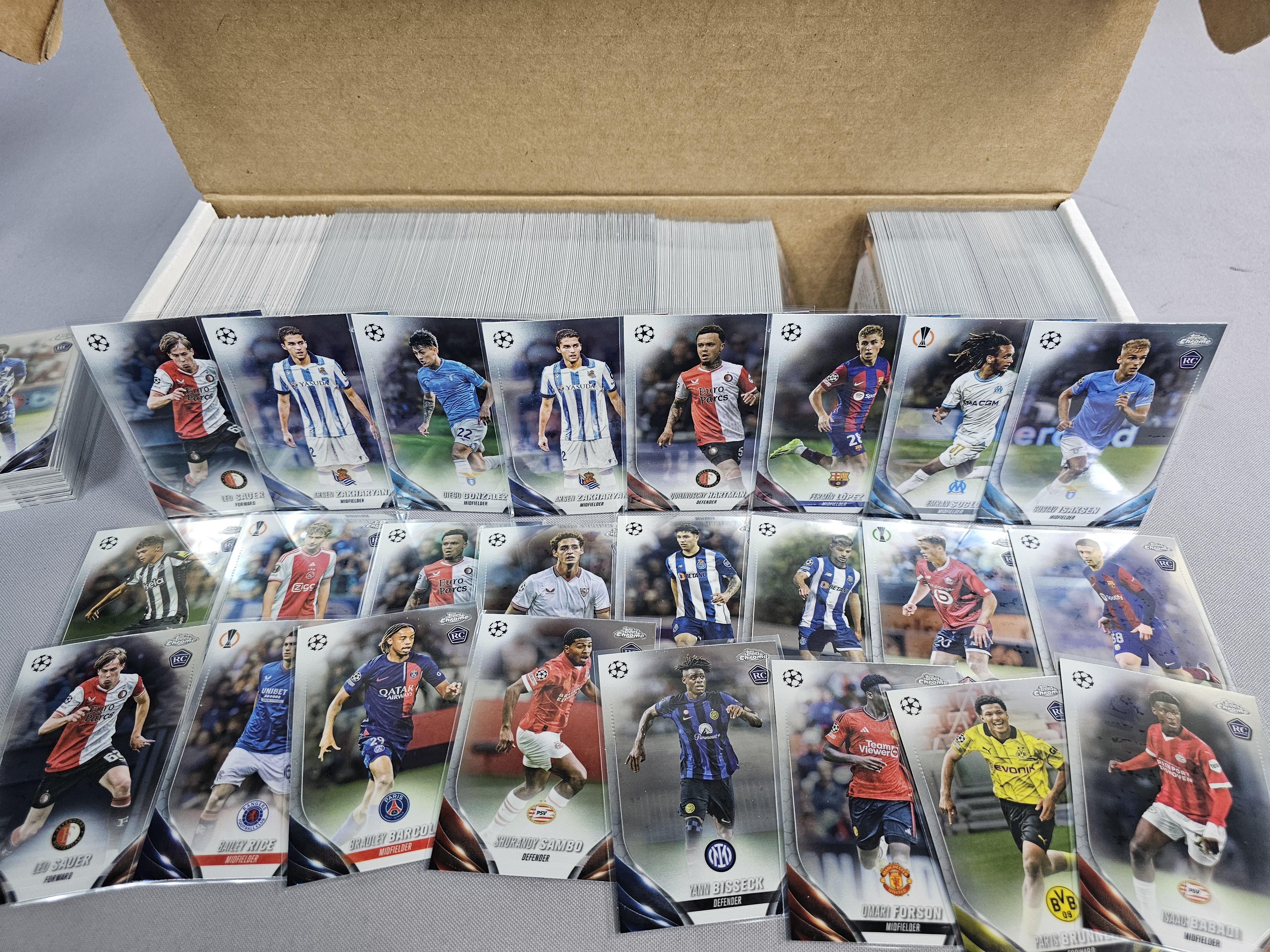 2023 Panini & Topps Soccer Trading Cards