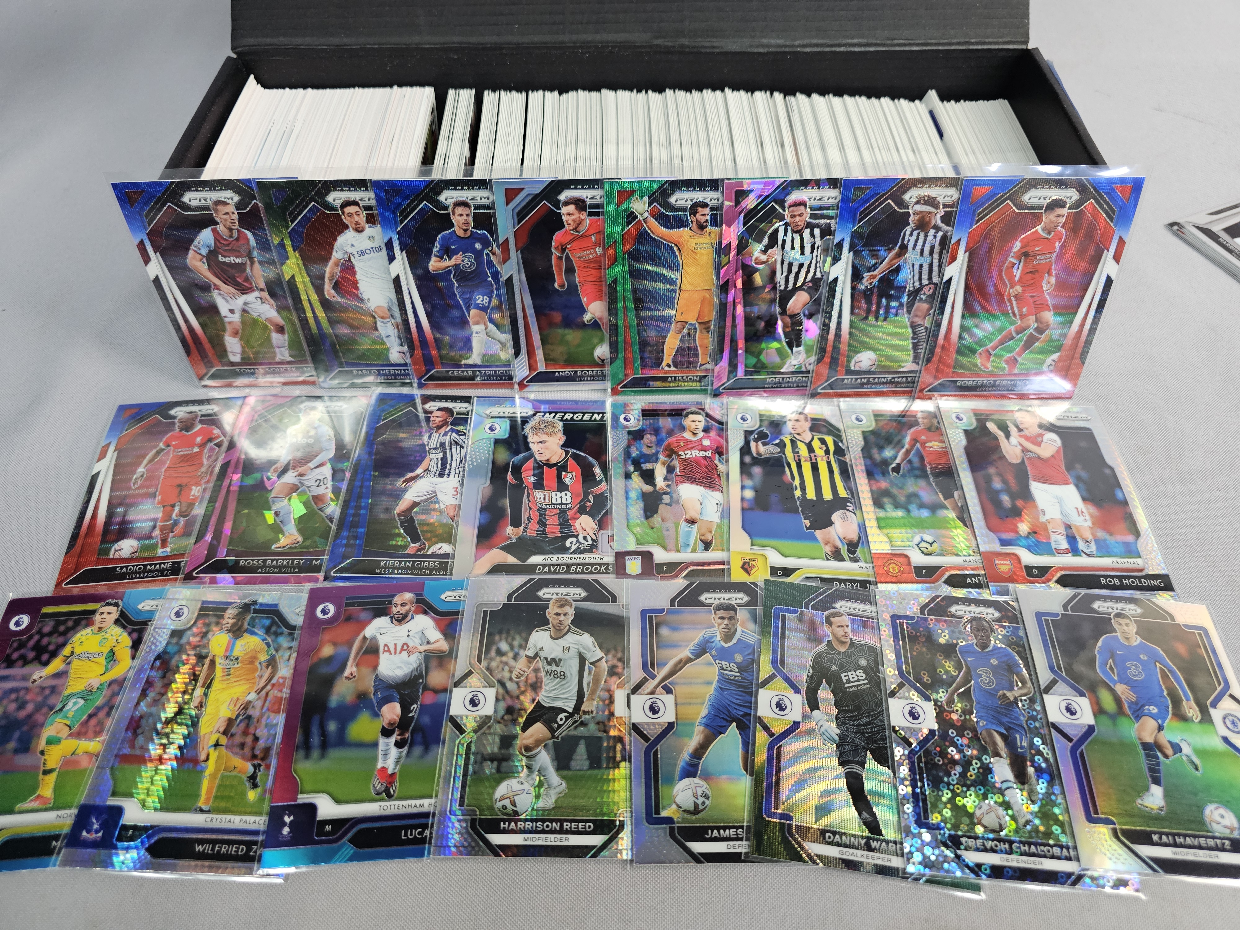 Assorted Soccer Trading Card Collection
