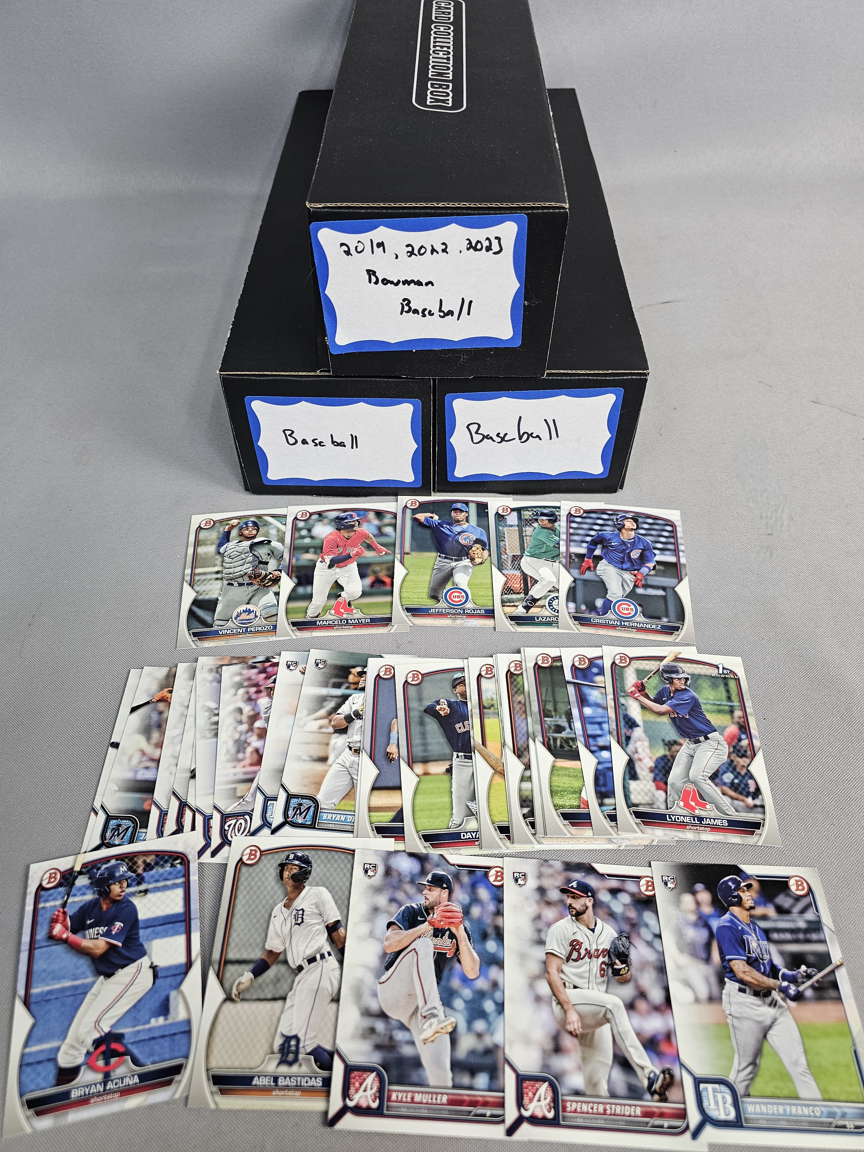 Bowman & Topps Baseball Trading Cards