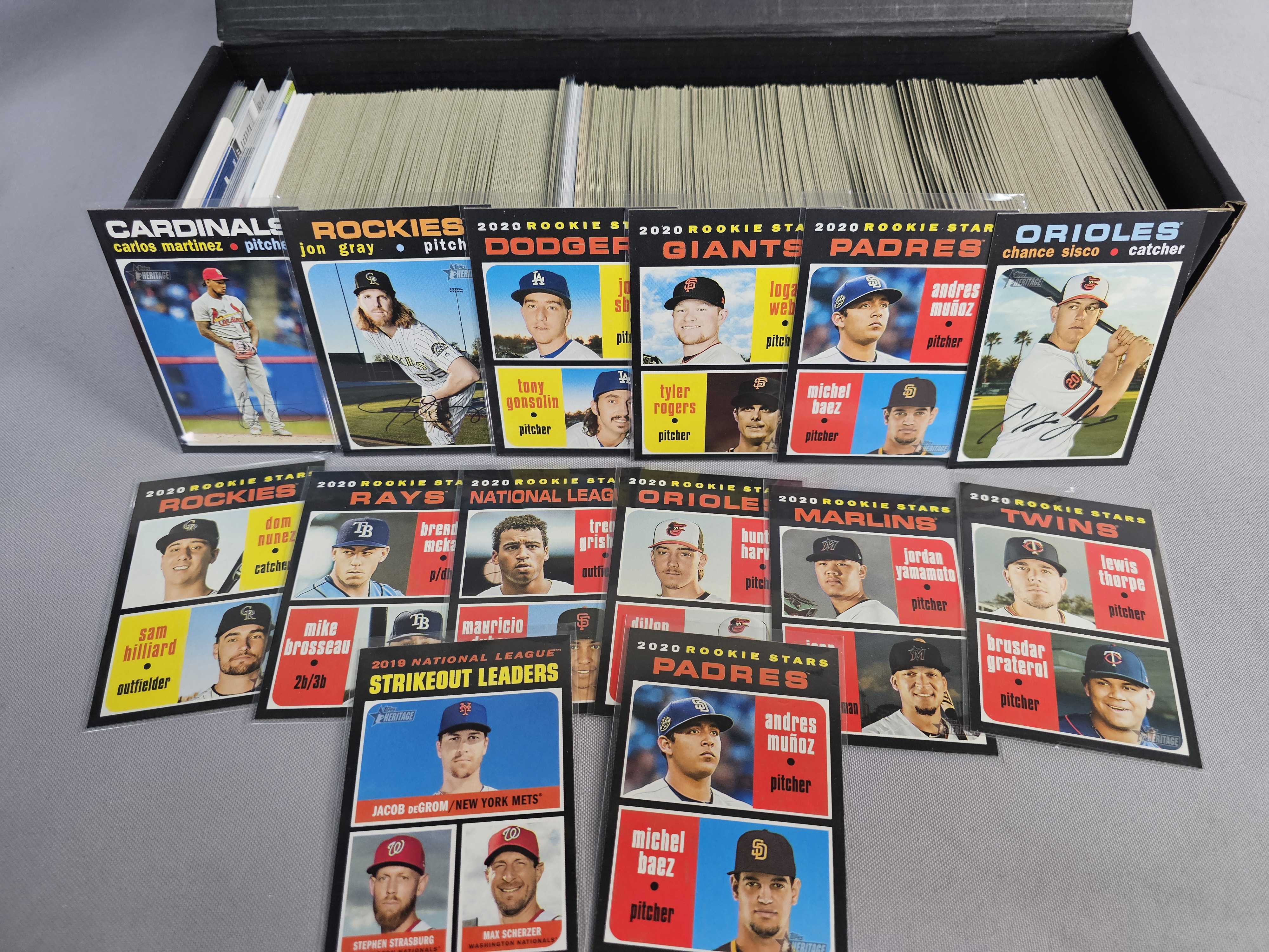 Bowman & Topps Baseball Trading Cards