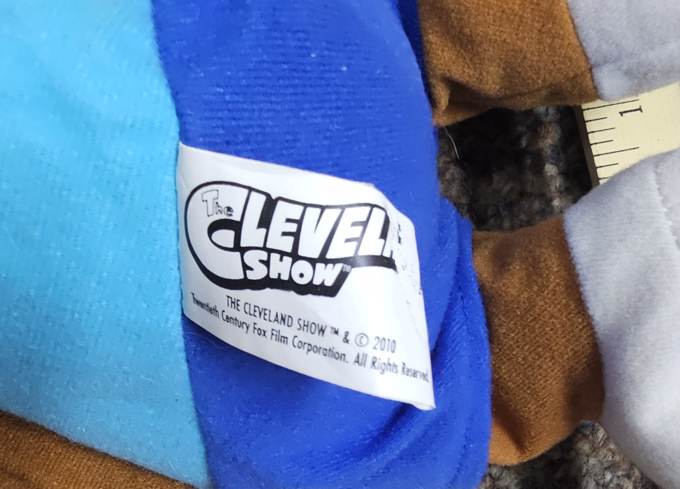 Large 2010 Fox Cleveland Show Plush Figures