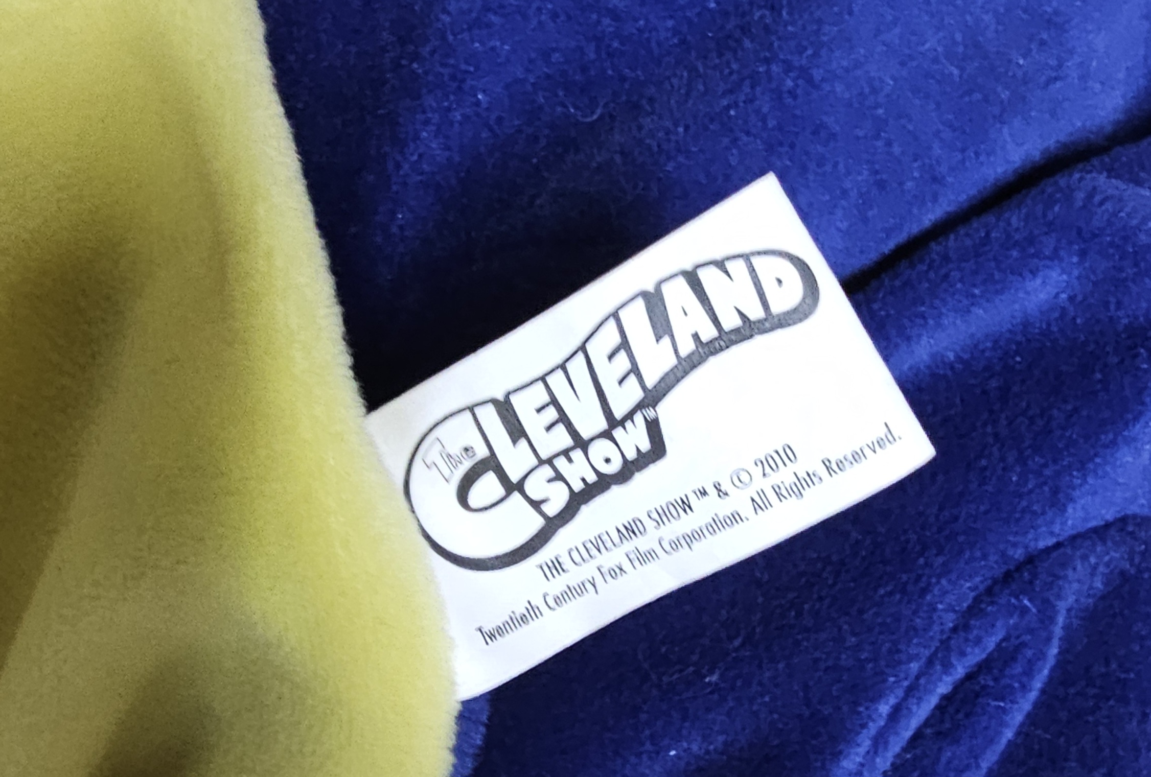 Large 2010 Fox Cleveland Show Plush Figures