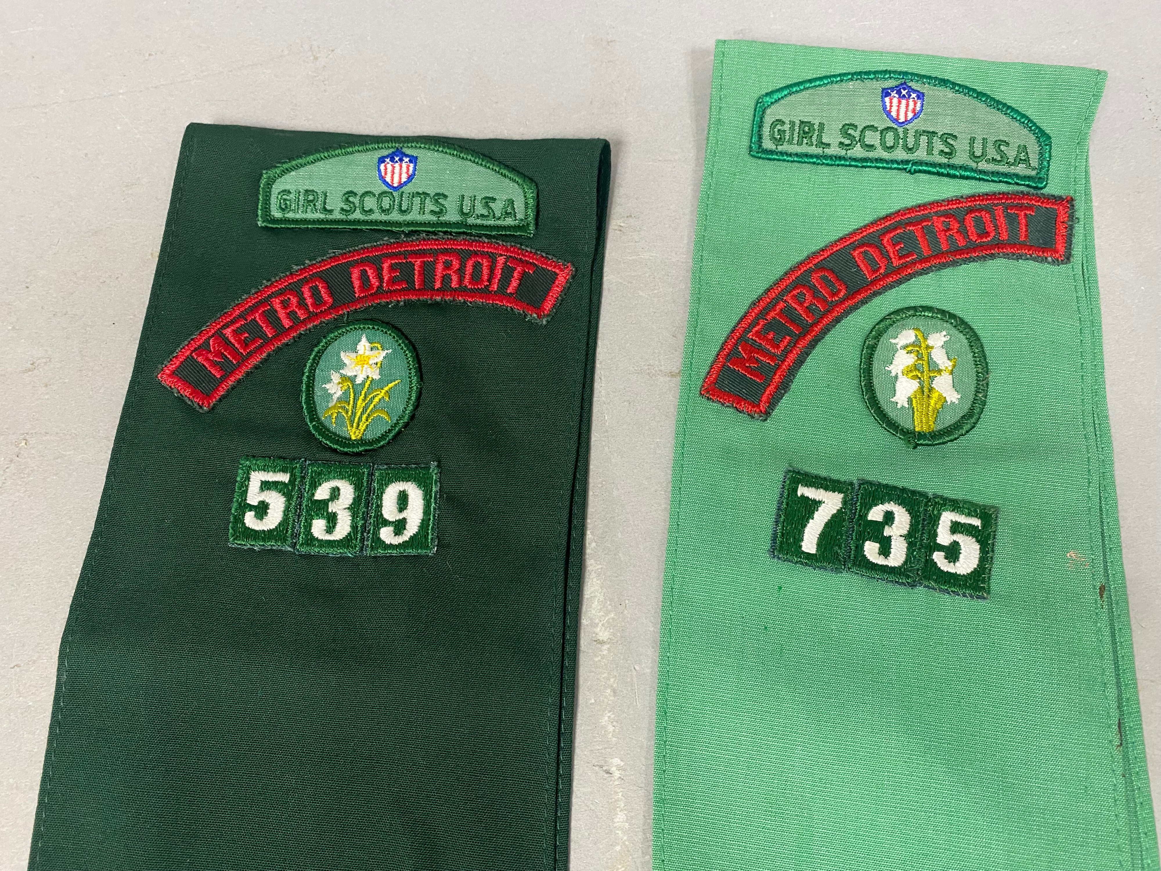 Metro Detroit GSUSA Wool & Fabric Uniform Accessories