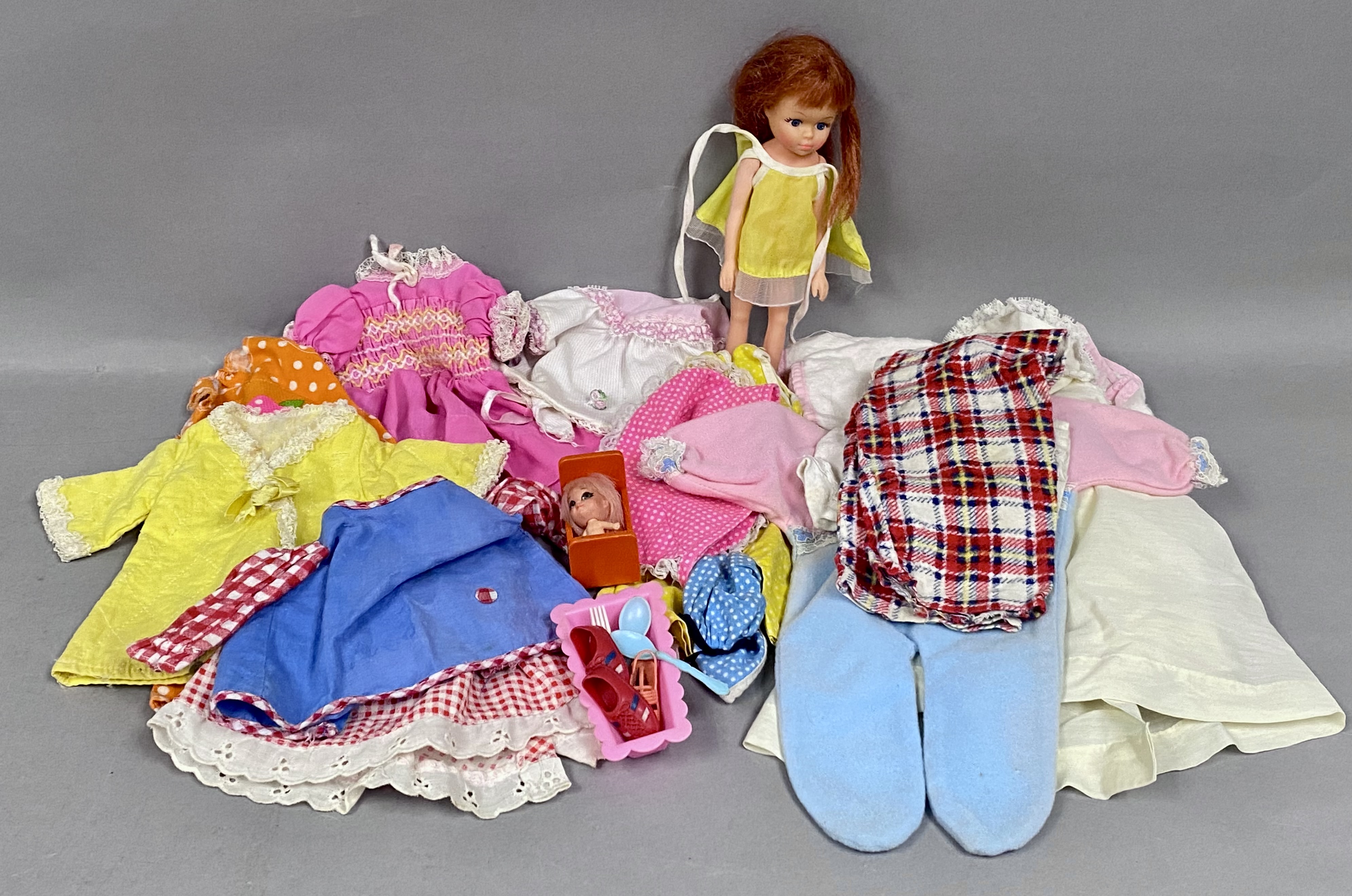 U.D. Co Inc 1971 Doll & Clothing Assortment