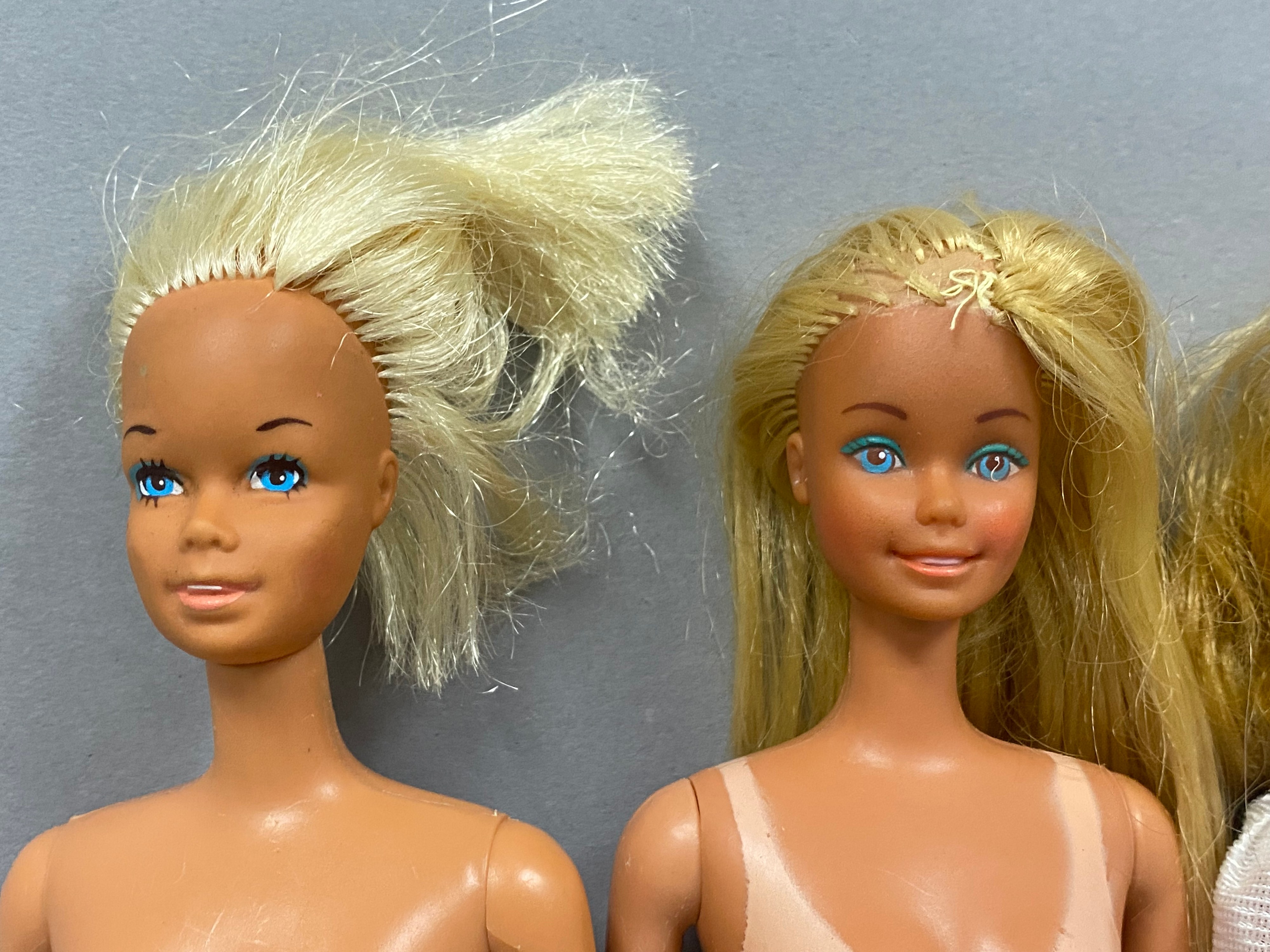 3 Mattel Vinyl Fashion Dolls