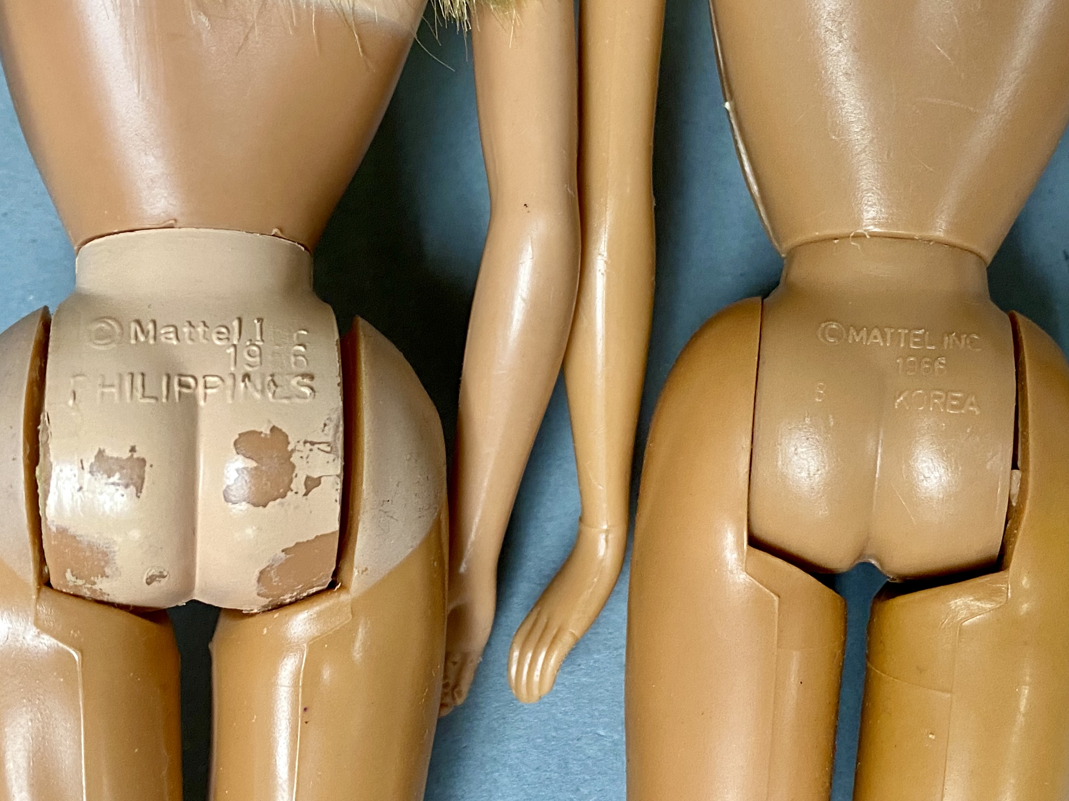 3 Mattel Vinyl Fashion Dolls
