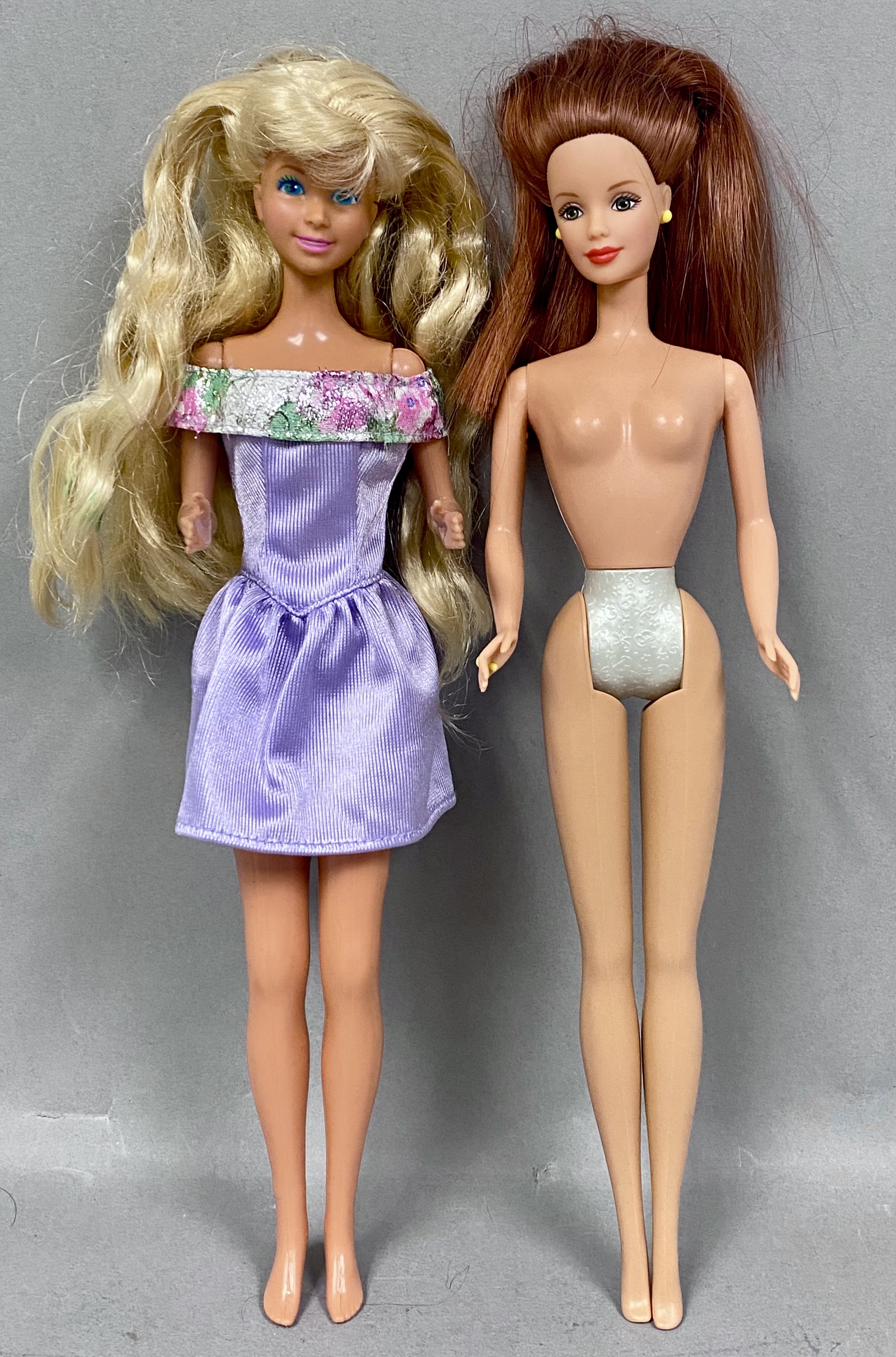 2 Mattel Vinyl Fashion Dolls