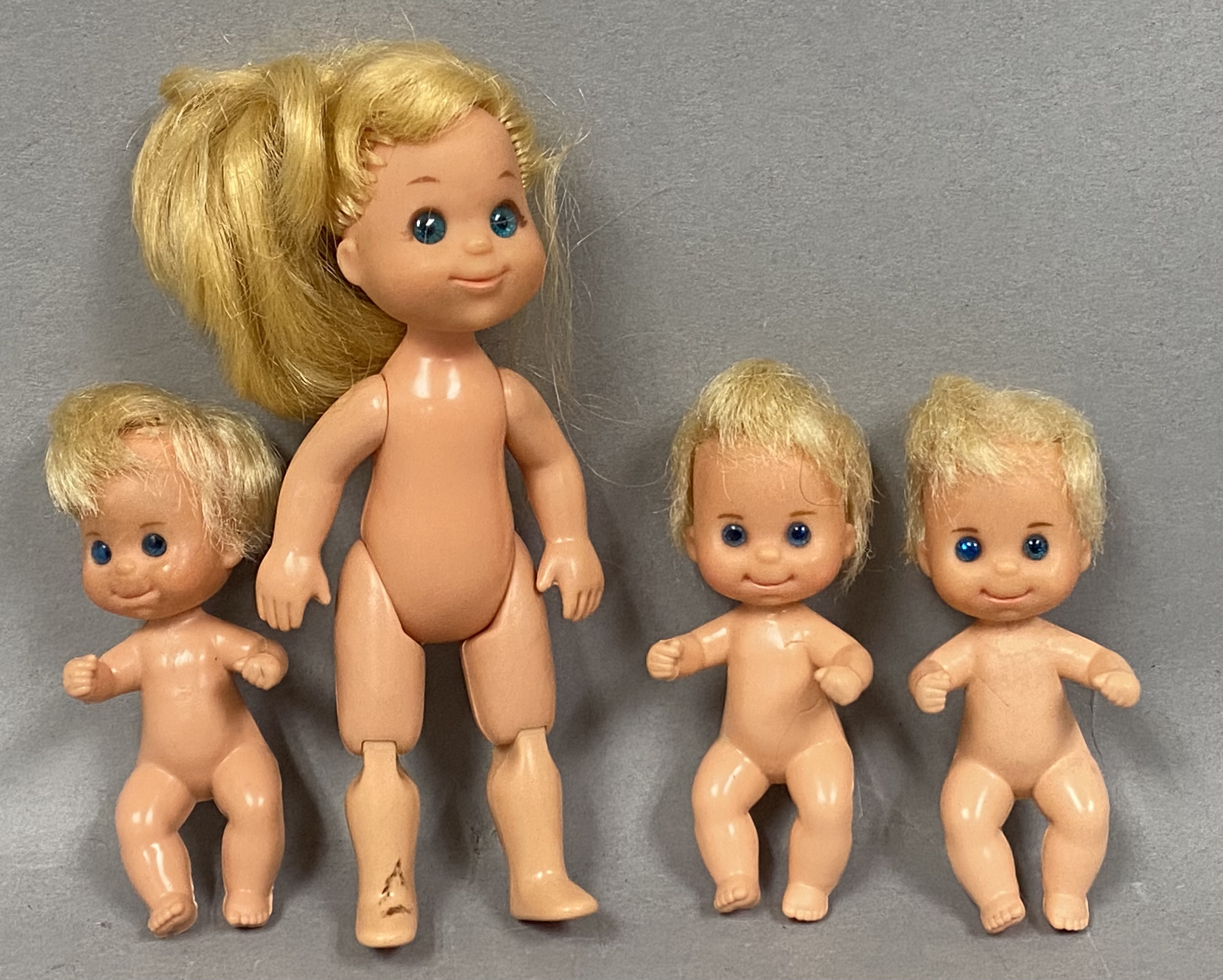 4 Mattel Miniature Dolls