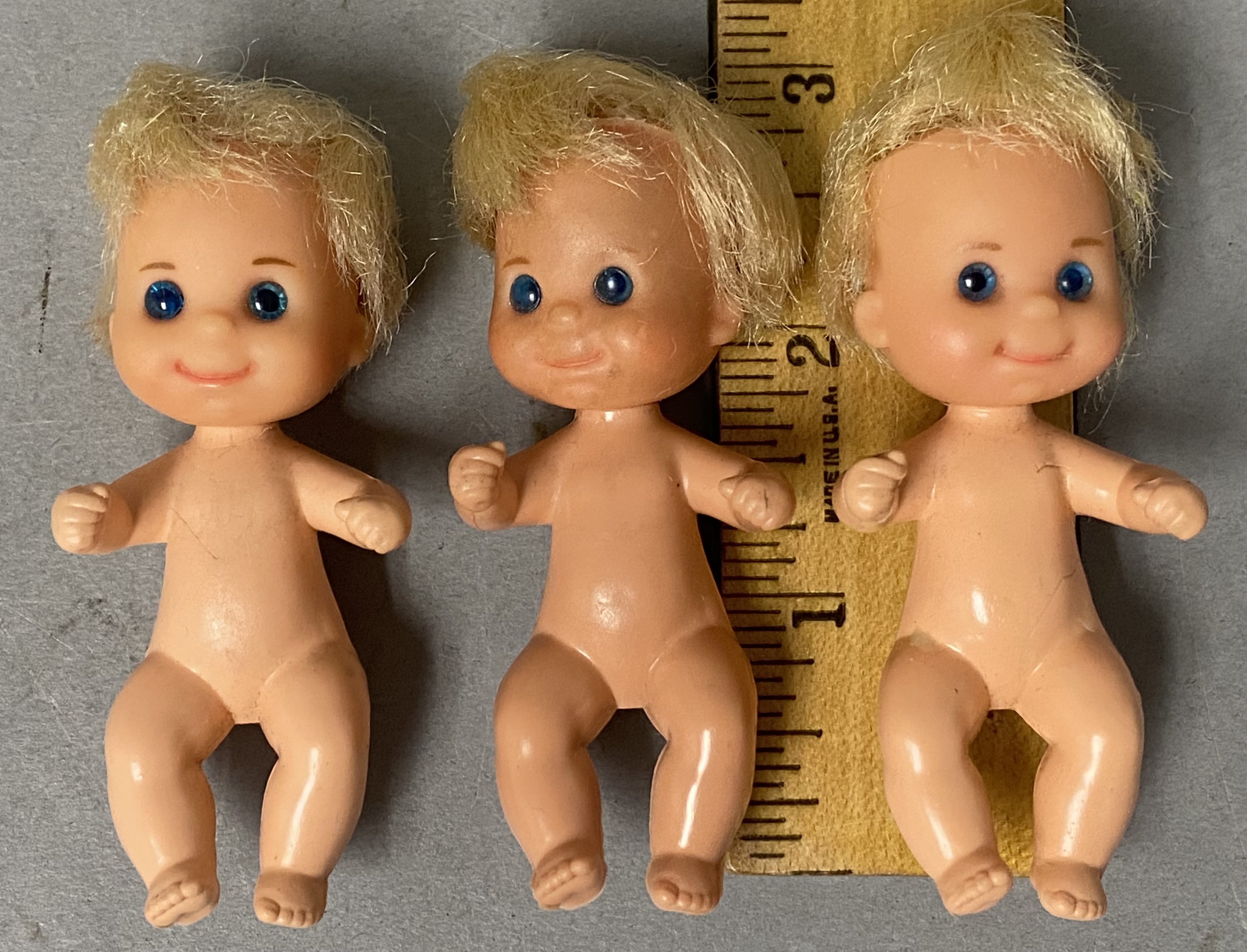 4 Mattel Miniature Dolls